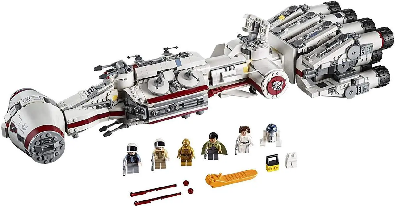 Alt view image 4 of 8 - LEGO Star Wars: A New Hope 75244 Tantive IV Building Kit, New 2019 (1768 Pieces)