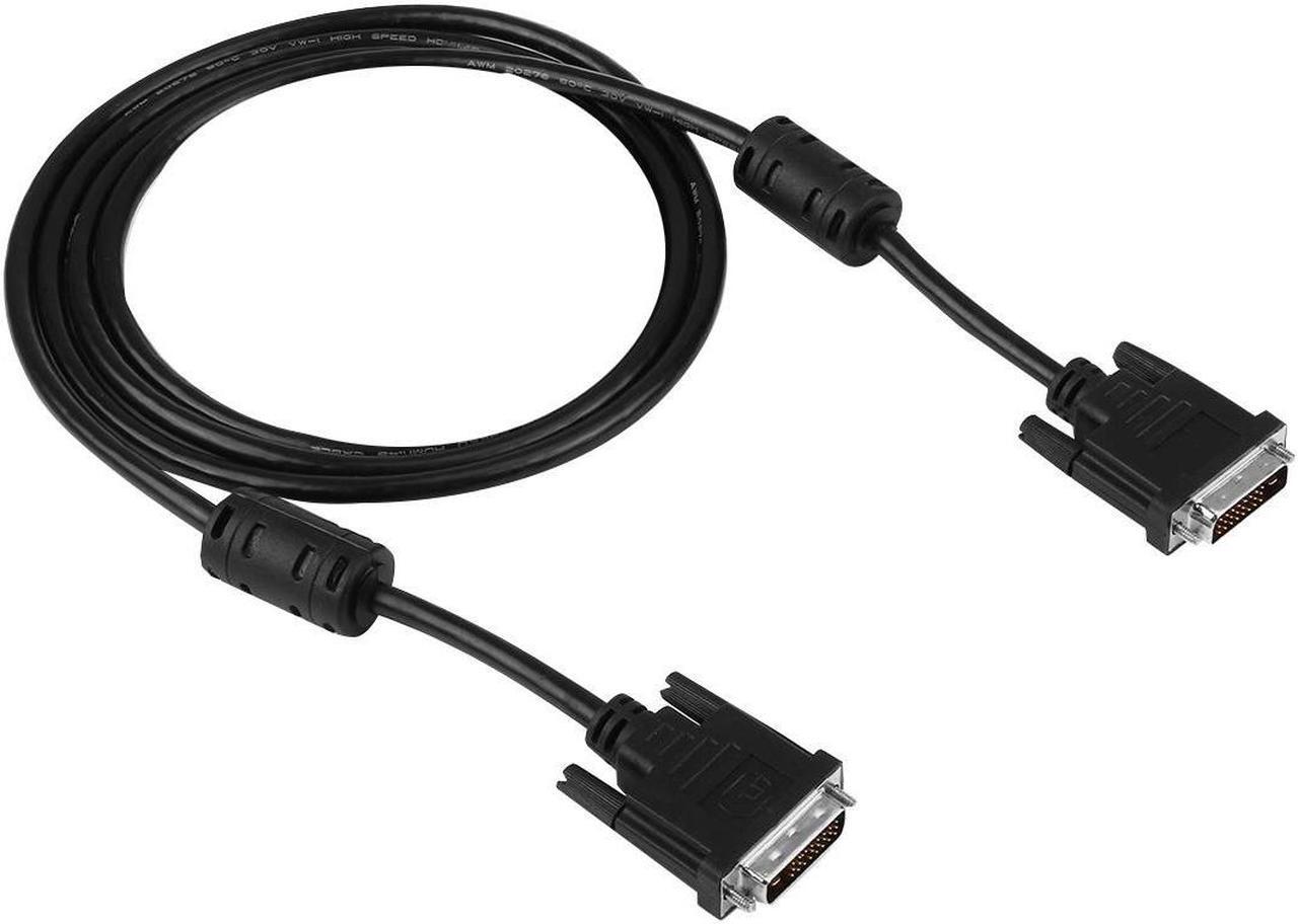 Alt view image 2 of 4 - DVI-D Dual Link 24+1 Pin Male to Male M/M Video Cable, Length: 1.5m - 59inch