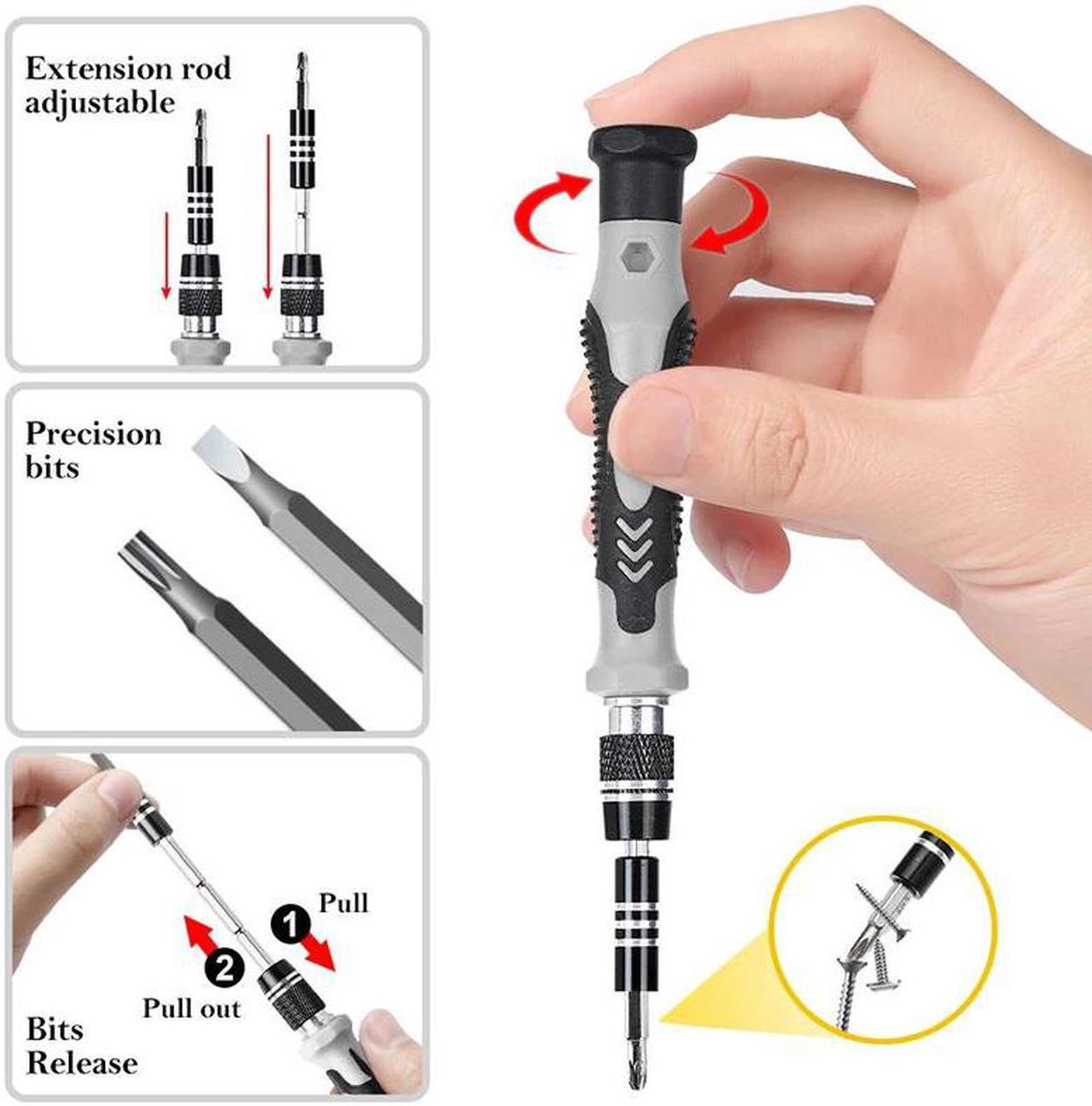 Alt view image 5 of 7 - 138 in 1 DIY Mobile Phone Disassembly Tool Clock Repair Multi-function Tool Screwdriver Set