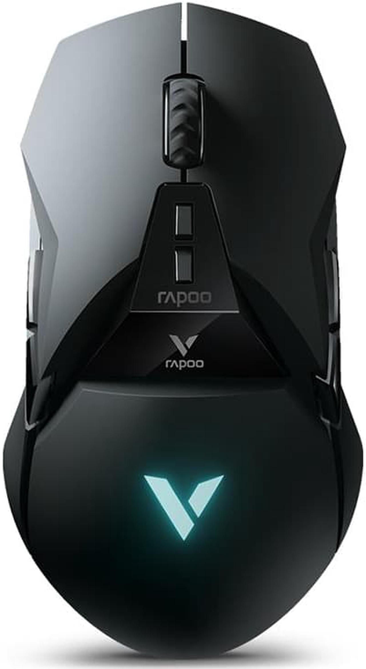 Main image of Rapoo VT950Q 16000 DPI 11 Buttons  Gaming Display Programming Wireless Gaming Mouse, Support Qi Wireless Charging (Black)