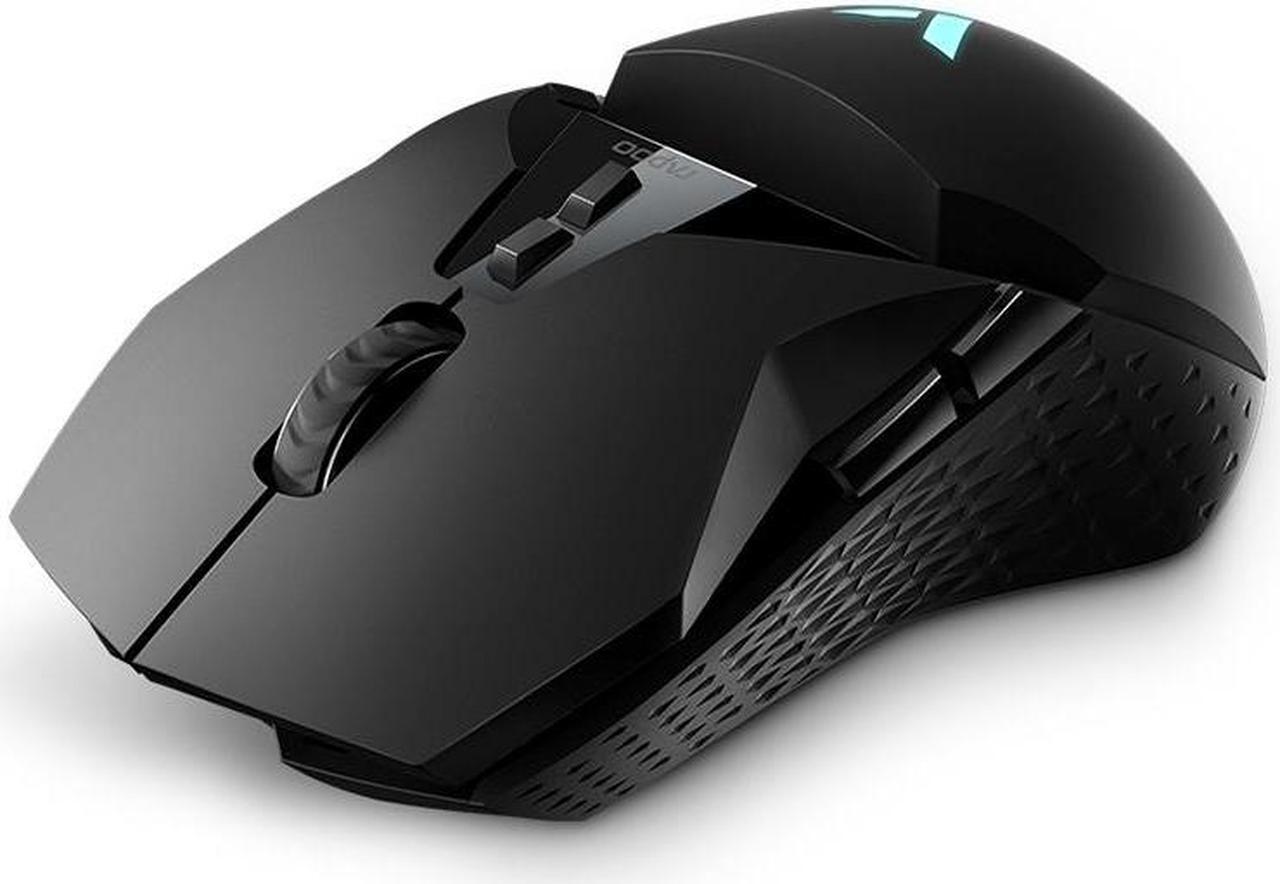 Alt view image 2 of 7 - Rapoo VT950Q 16000 DPI 11 Buttons  Gaming Display Programming Wireless Gaming Mouse, Support Qi Wireless Charging (Black)