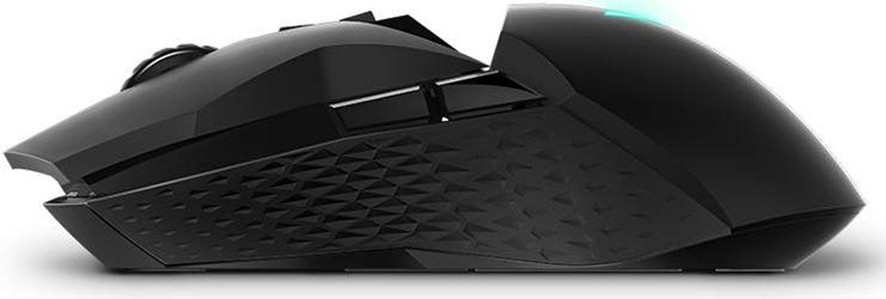 Alt view image 4 of 7 - Rapoo VT950Q 16000 DPI 11 Buttons  Gaming Display Programming Wireless Gaming Mouse, Support Qi Wireless Charging (Black)
