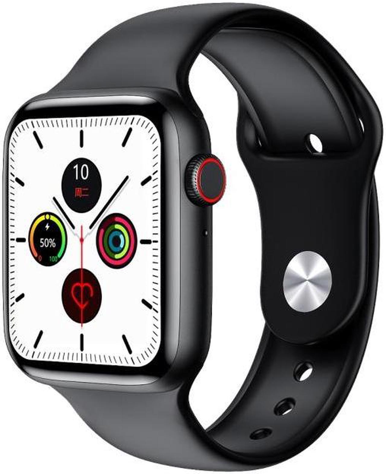 Main image of W37 1.75inch IPS Color Screen Smart Watch IP68 Waterproof,Support Bluetooth Call/Heart Rate Monitoring/Blood Pressure Monitoring/Sleep Monitoring (Black)