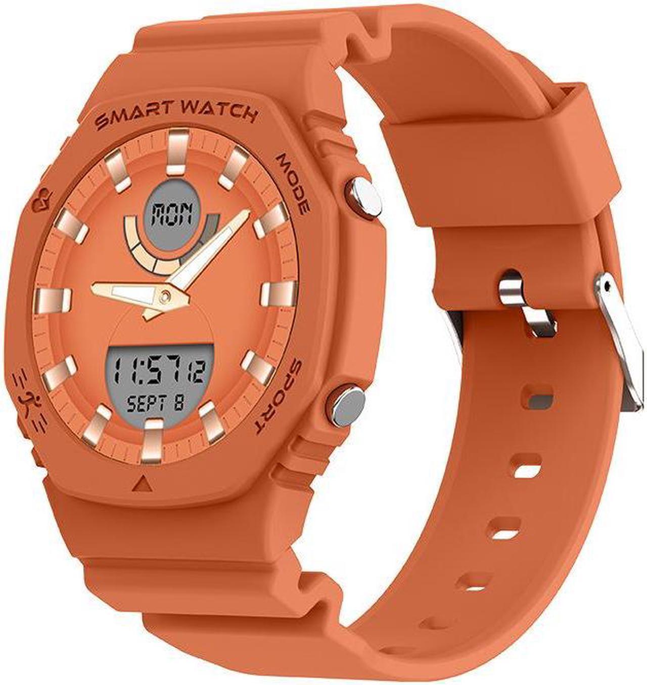 Alt view image 3 of 7 - Zl88 Outdoor Sports Call Smart Watch Running Climbing Diving Three-Proof Waterproof Sports Watch (White)