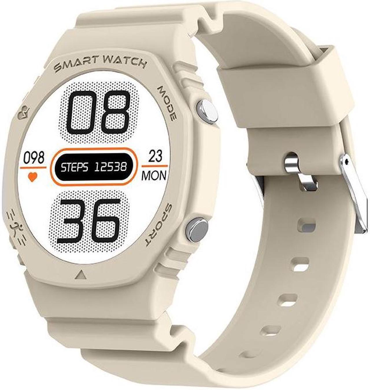 Alt view image 6 of 7 - Zl88 Outdoor Sports Call Smart Watch Running Climbing Diving Three-Proof Waterproof Sports Watch (White)