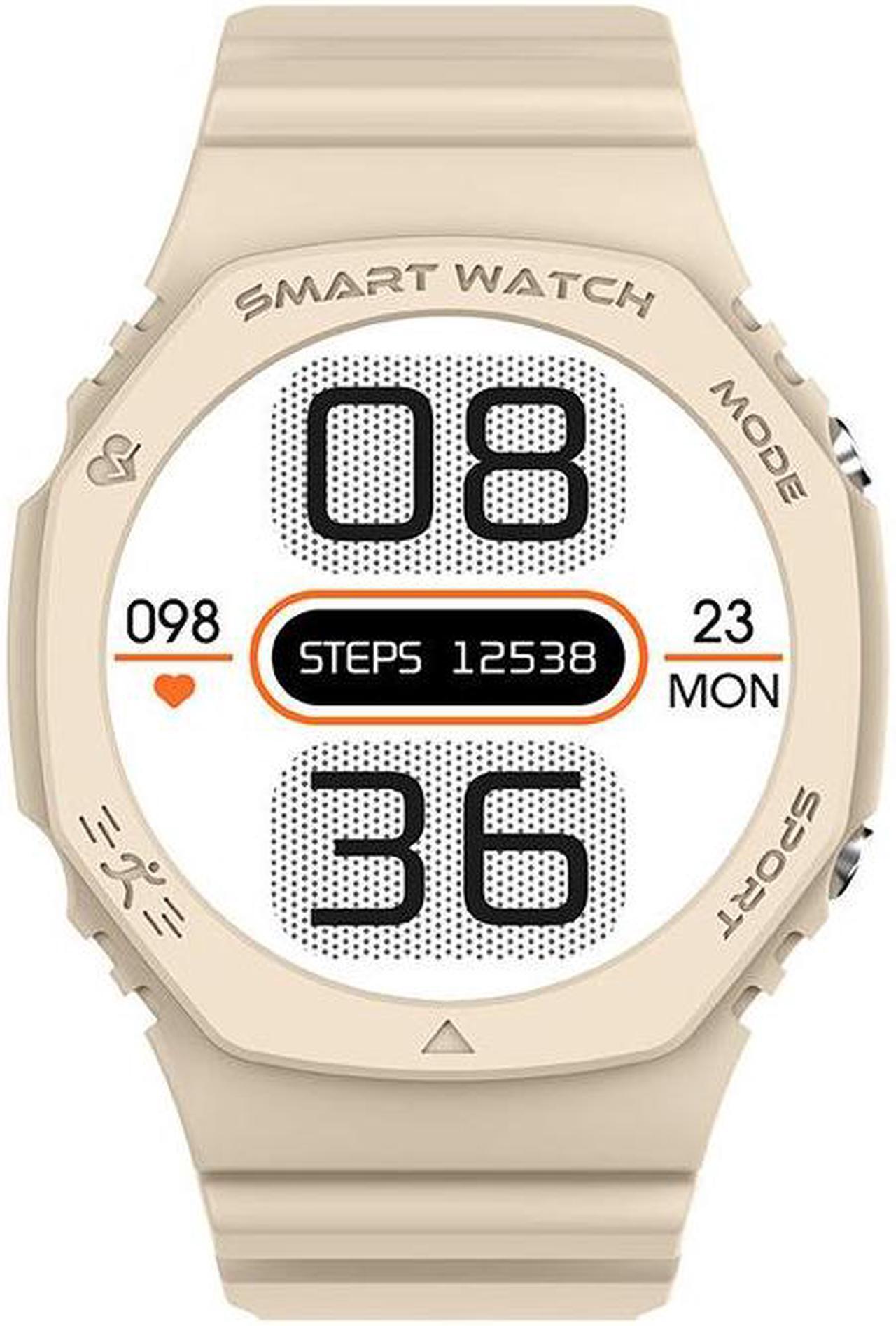 Alt view image 5 of 7 - Zl88 Outdoor Sports Call Smart Watch Running Climbing Diving Three-Proof Waterproof Sports Watch (White)