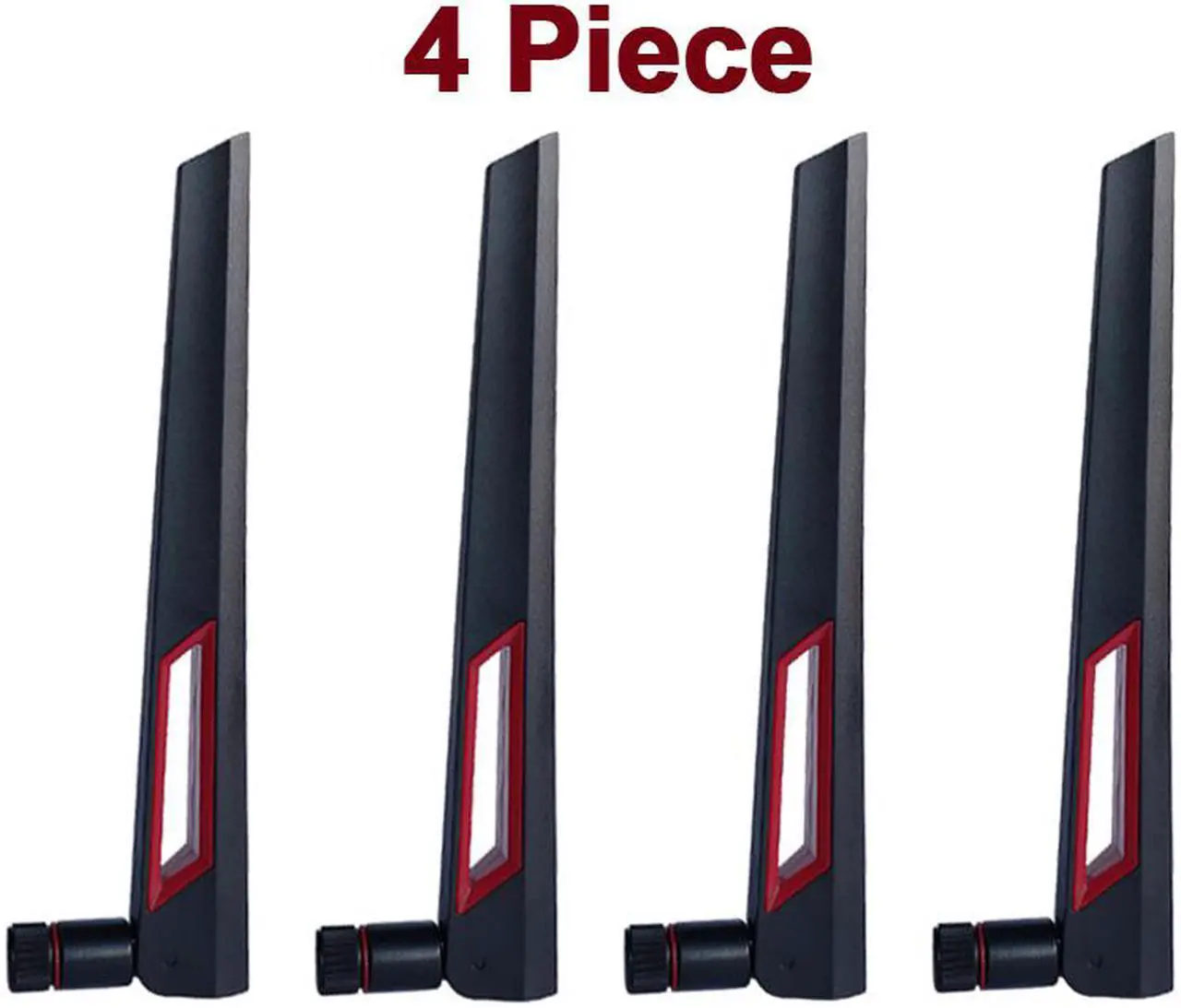 Main image of 4pcs 10dBi Dual Band 2.4GHz 5GHz 5.8Ghz WiFi Antenna RP-SMA Connector Universal Antennas Amplifier WLAN Router Antenne Booster
