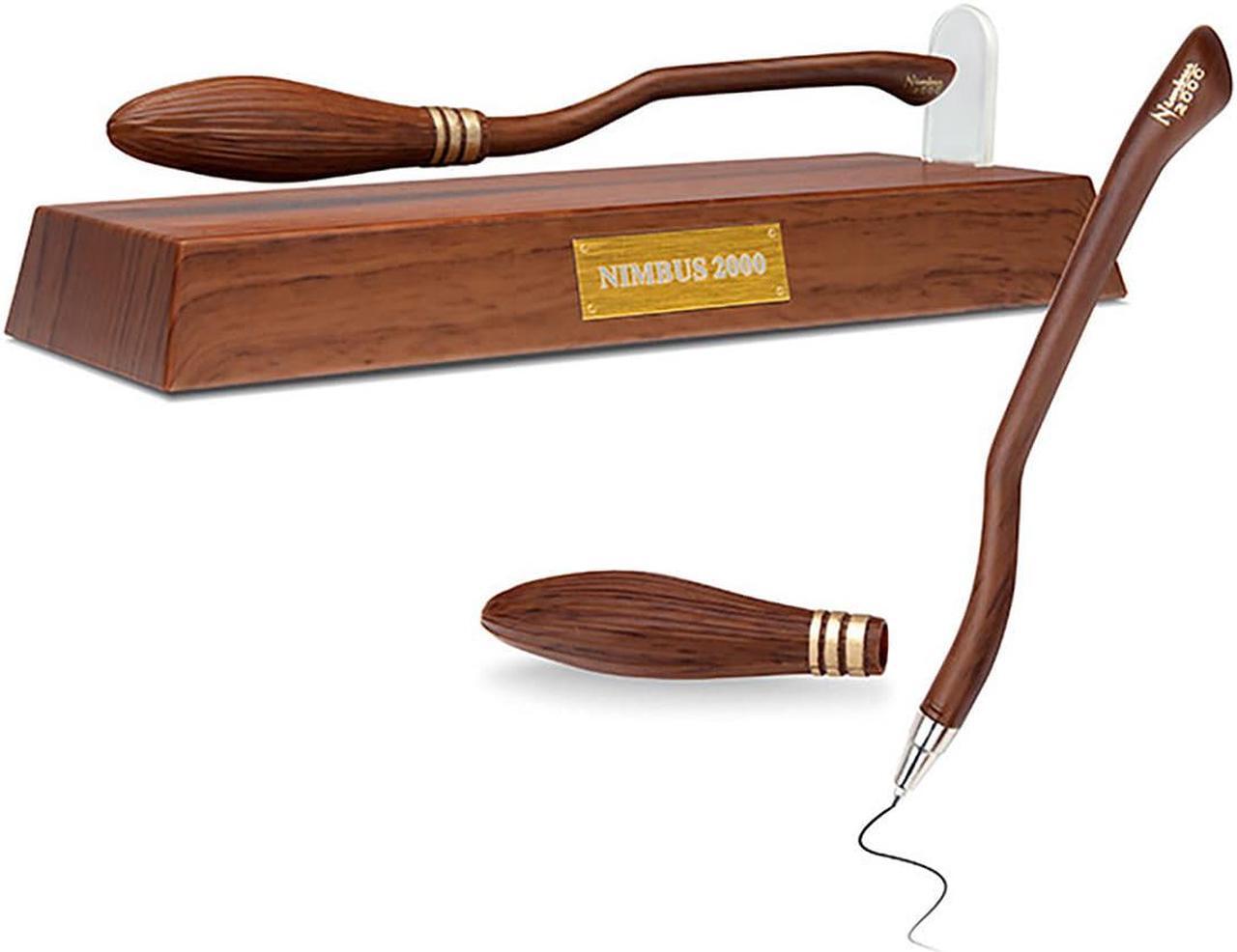 Alt view image 4 of 7 - Authentic Harry Potter Nimbus 2000 Levitating Broomstick Ballpoint Pen by WOW! Stuff Collection