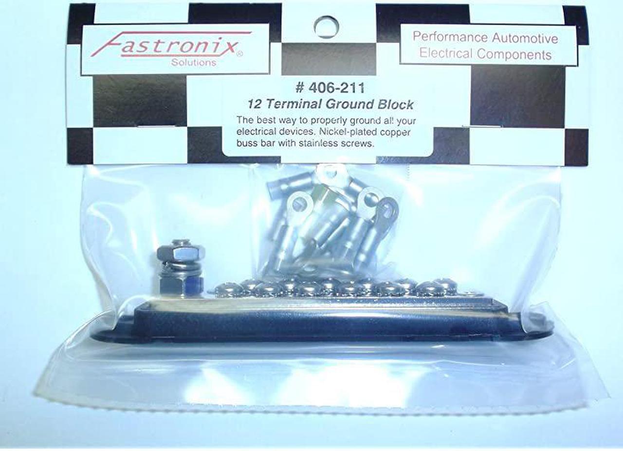 Alt view image 2 of 4 - 12 Terminal Ground Distribution Block Kit