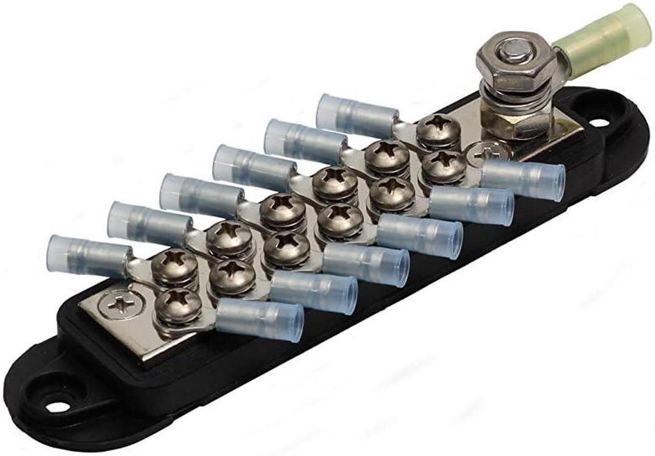Main image of 12 Terminal Ground Distribution Block Kit