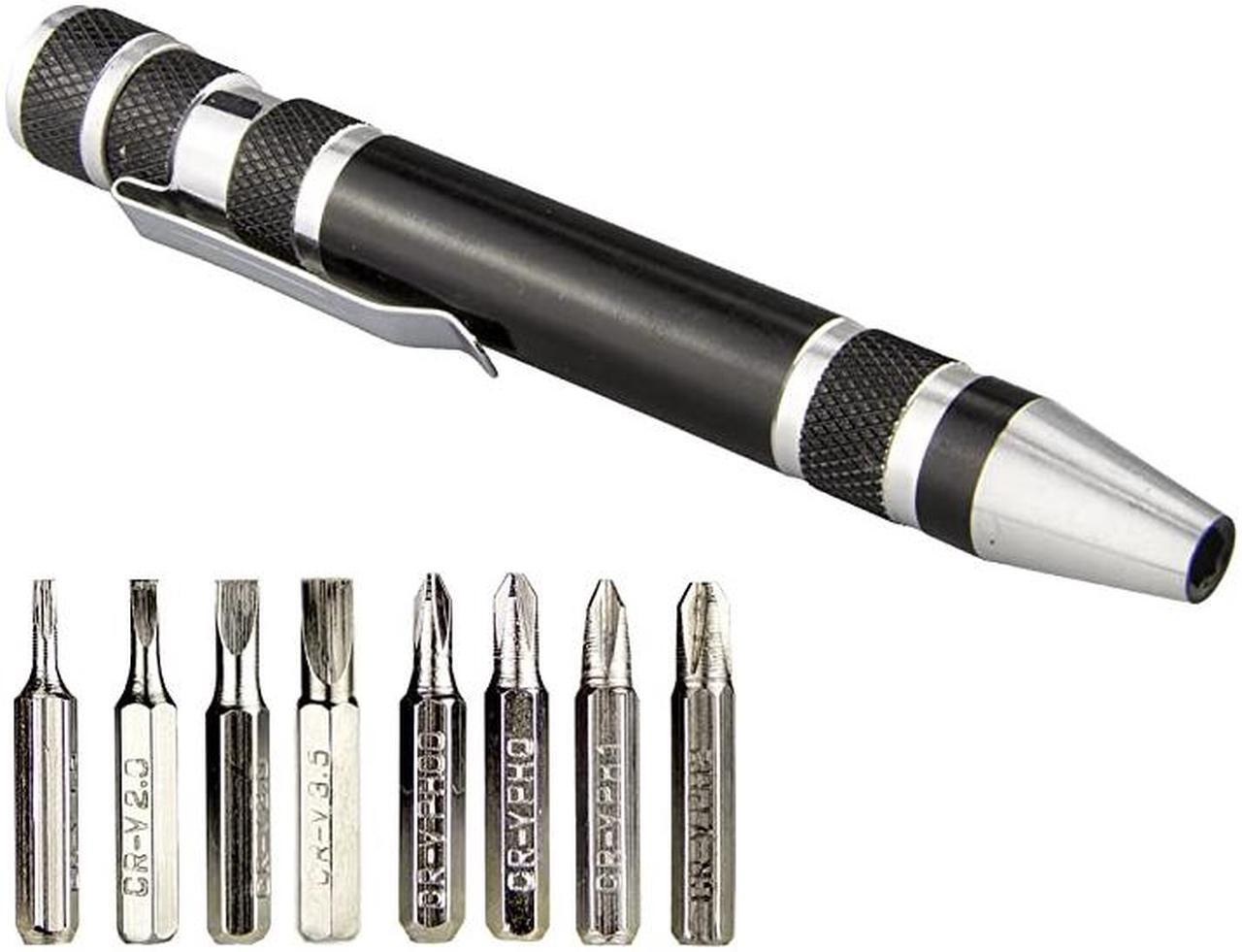 Main image of 8 in 1 Mini Screwdriver Set Pen Style Small Repair Tools Compact Precision Gadgets Kit for Home Improvement Computer Eyeglasses