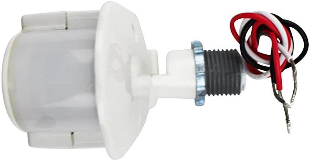 Alt view image 2 of 3 - Lighting SMS500W Mini Sensor 180 Degrees Detection Pattern 500W Power 120V White