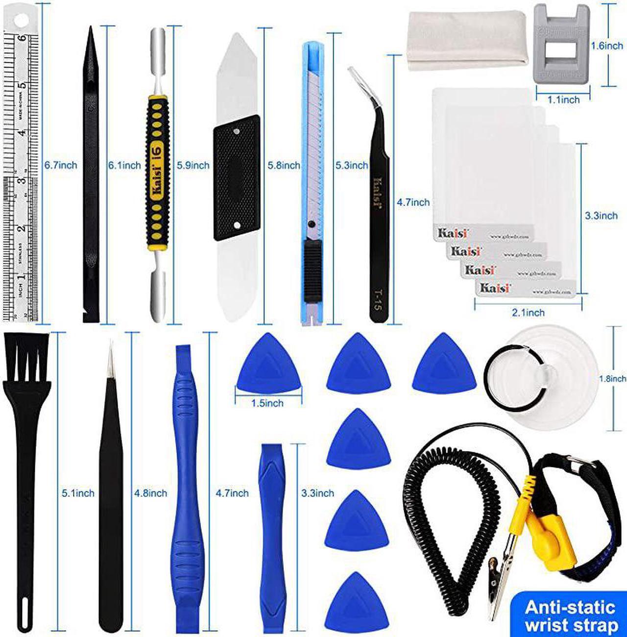 Alt view image 7 of 7 - 136 in 1 Electronics Repair Tool Kit Professional Precision Screwdriver Set Magnetic Drive Kit with Portable Bag
