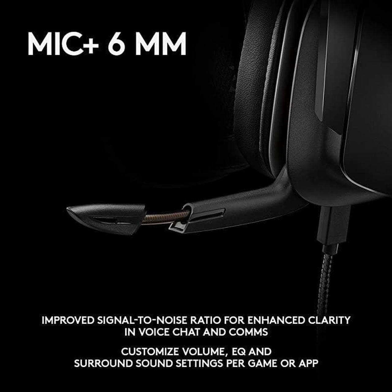Alt view image 7 of 7 - 935 Wireless DTSX 71 Surround Sound LIGHTSYNC RGB PC Gaming Headset Black blue