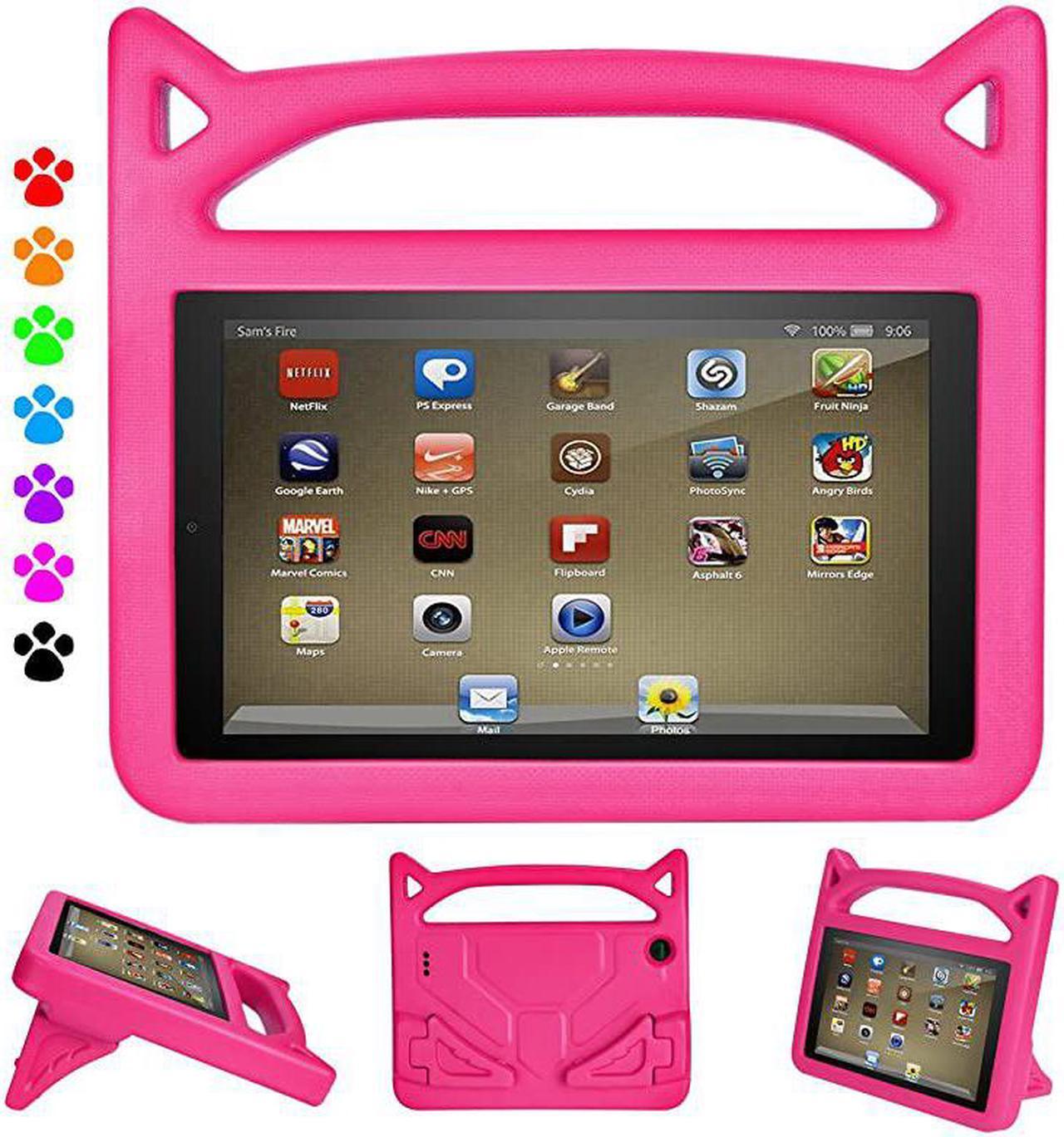 Fire 7 Tablet Case,Kindle Fire 7 Case,Fire Tablet 7 Case for Kids - Kids Shock Proof Protective Cover Case for  Fire 7 Tablet (Compatible with 2019&2015&2017 Release)