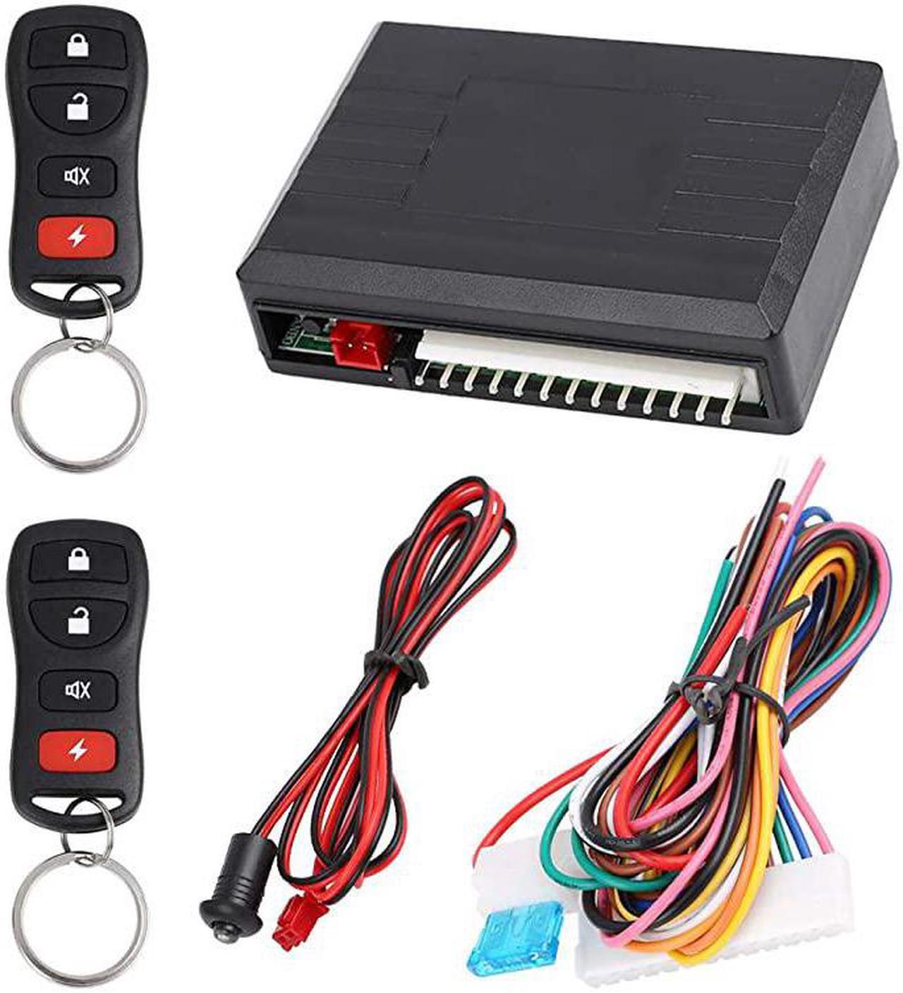 Main image of Universal Car Keyless Entry System Door Lock Locking Remote Central Kit DC 12V LB405