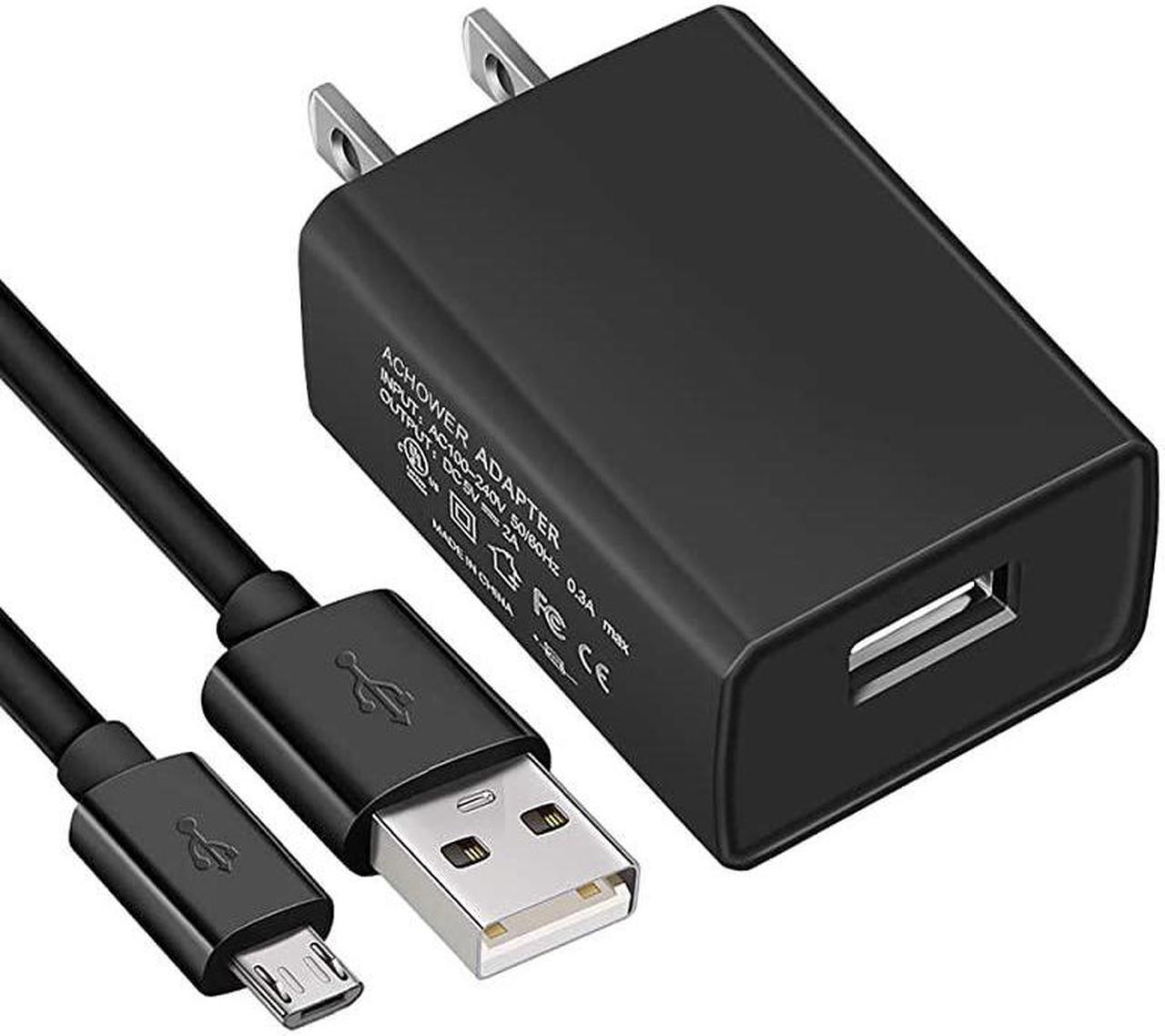 Main image of Charger for RCA Voyager Tablet UL Listed for RCA Voyager Pro RCT6773W42B RCT6773W22 RCT6873W42 RCT6773W22B 7 Inch Tablet PC Charger Replacement with 5FT Charging Cable Cord