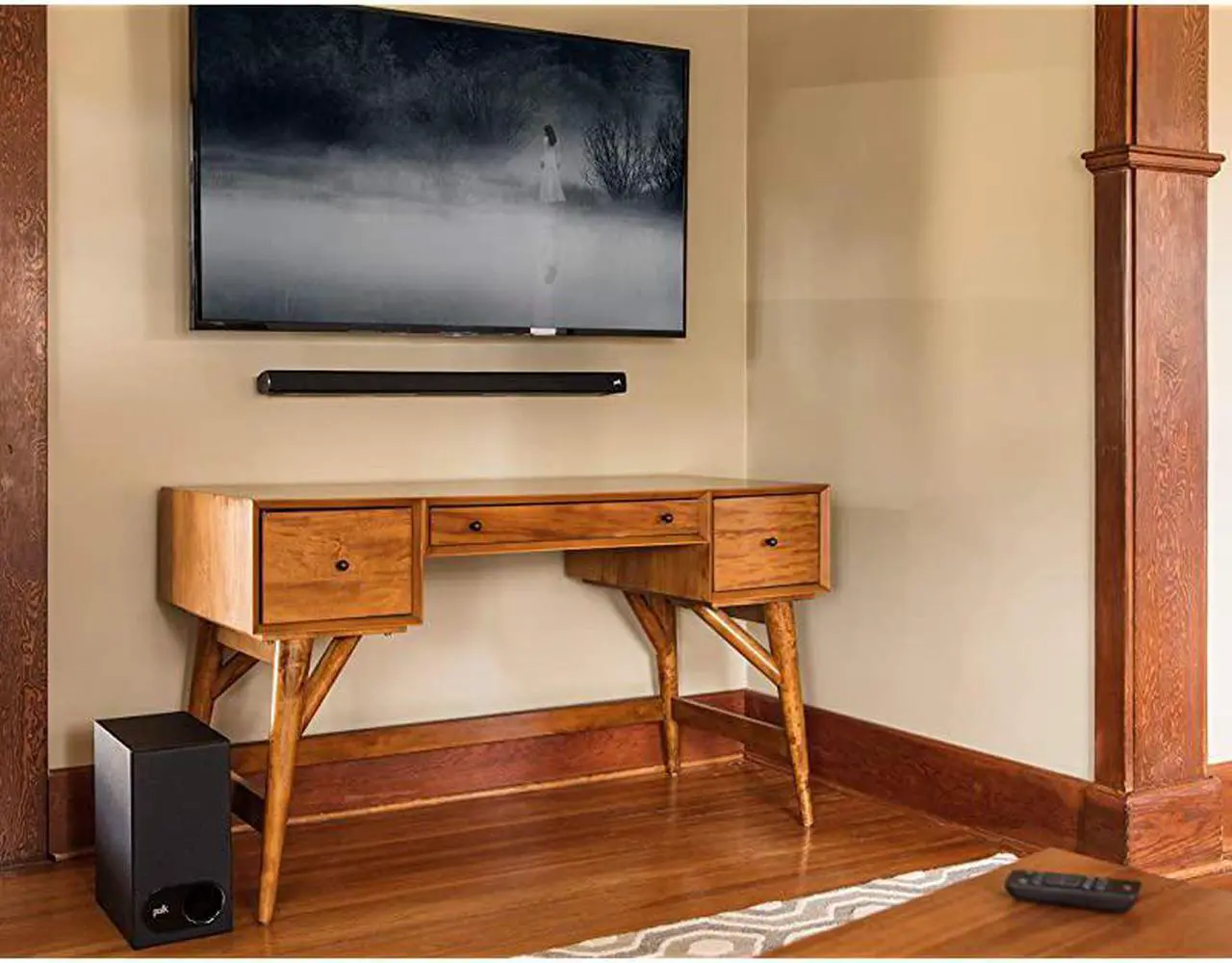 Alt view image 5 of 7 - Signa S2 UltraSlim TV Sound Bar | Works with 4K HD TVs | Wireless Subwoofer | Includes HDMI Optical Cables | Bluetooth Enabled Black