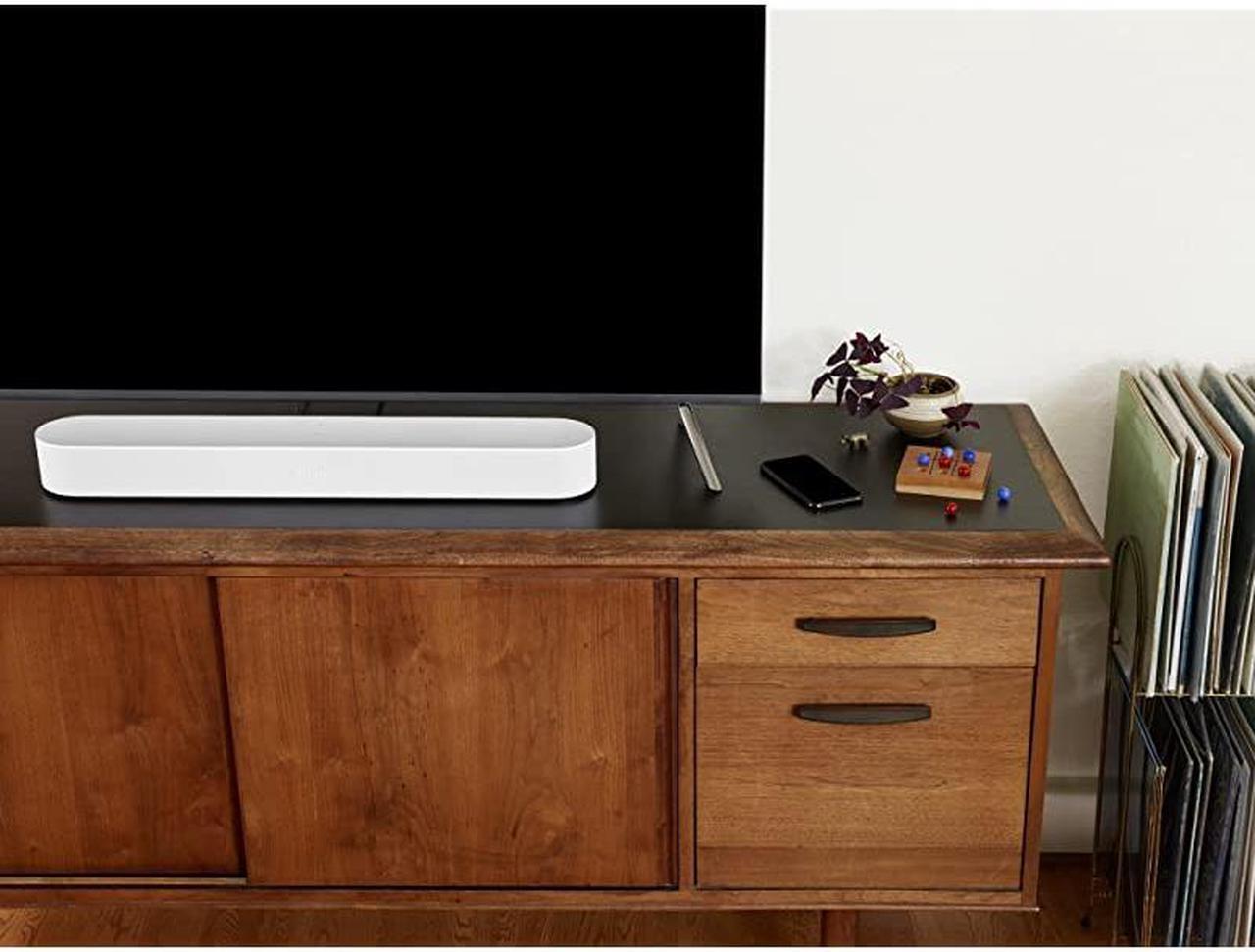 Alt view image 5 of 6 - Beam - Smart TV Sound Bar with  Alexa Built-in - White