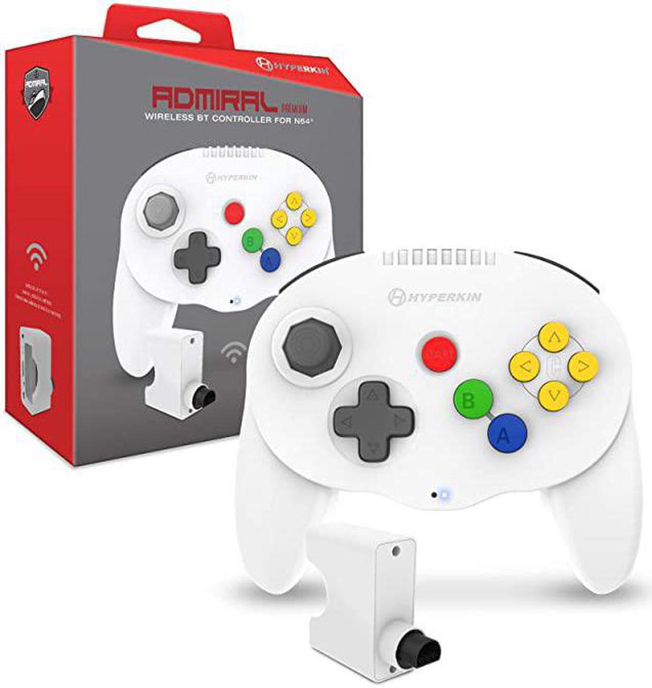 Main image of Admiral Premium BT Controller for N64 White Nintendo 64