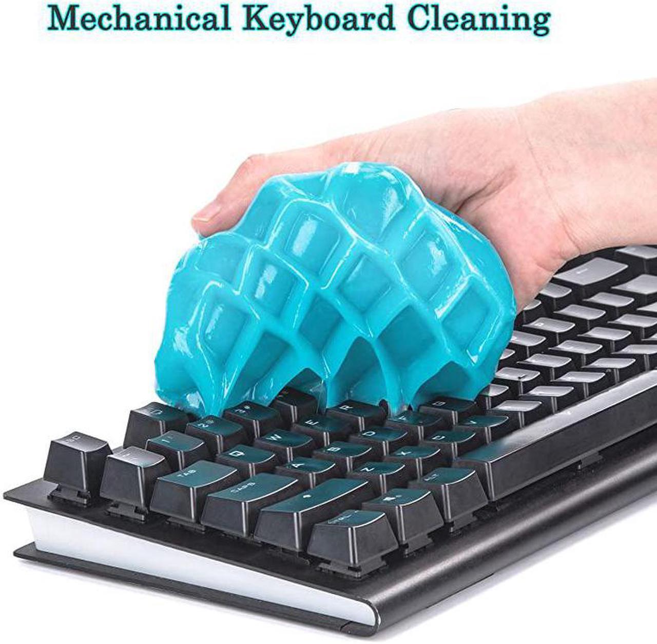 Alt view image 2 of 7 - Cleaning Gel Universal Gel Cleaner for Car Vent Keyboard Auto Cleaning Putty Dashboard Dust Remover Putty Auto Duster Cleaning Kit 160G