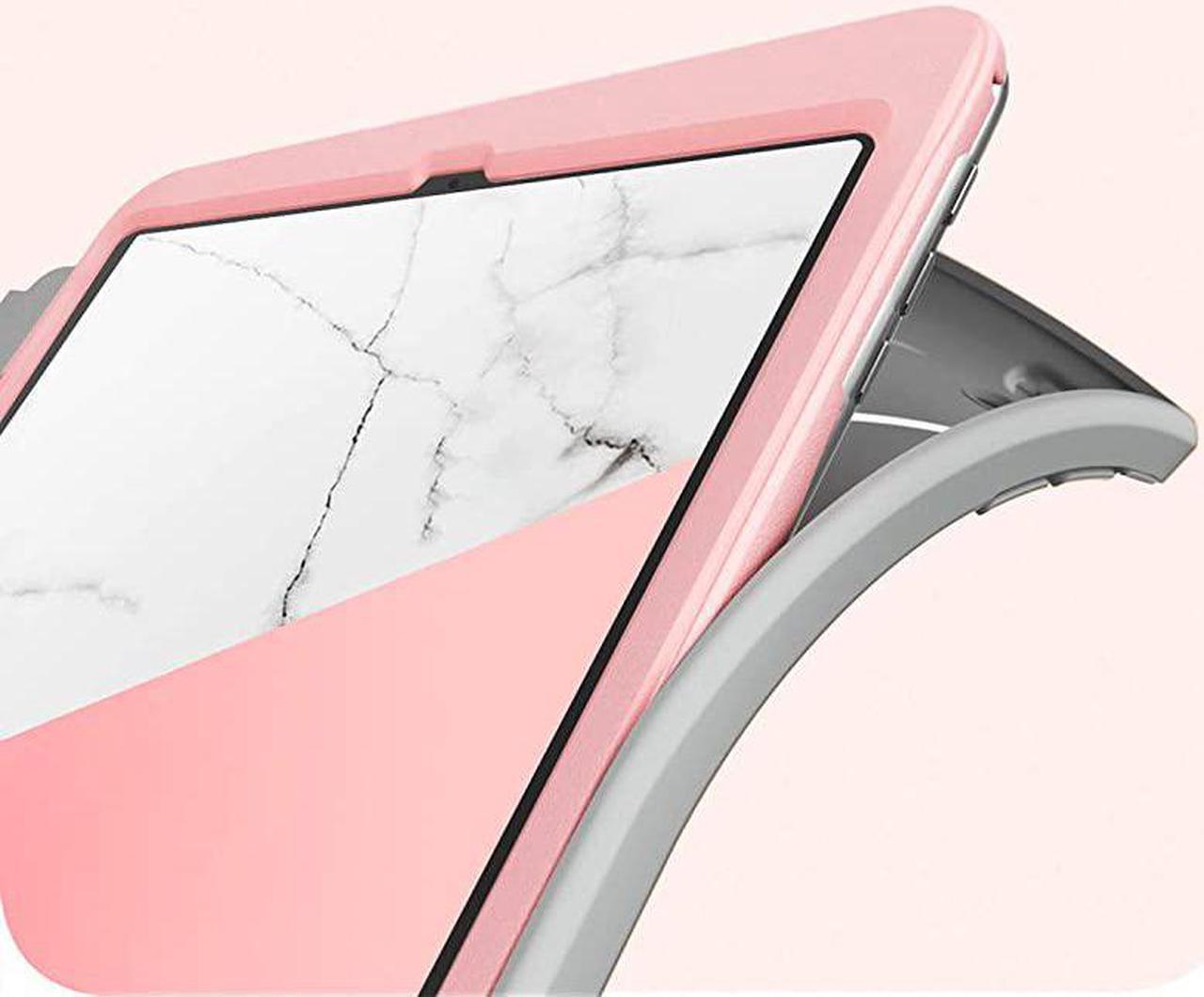 Alt view image 6 of 7 - Case Designed for Galaxy Tab A 101 SMT510T515 2019 Cosmo FullBody Protection with Builtin Screen Protector Case for Samsung Galaxy Tab A 101 2019 Release Marble