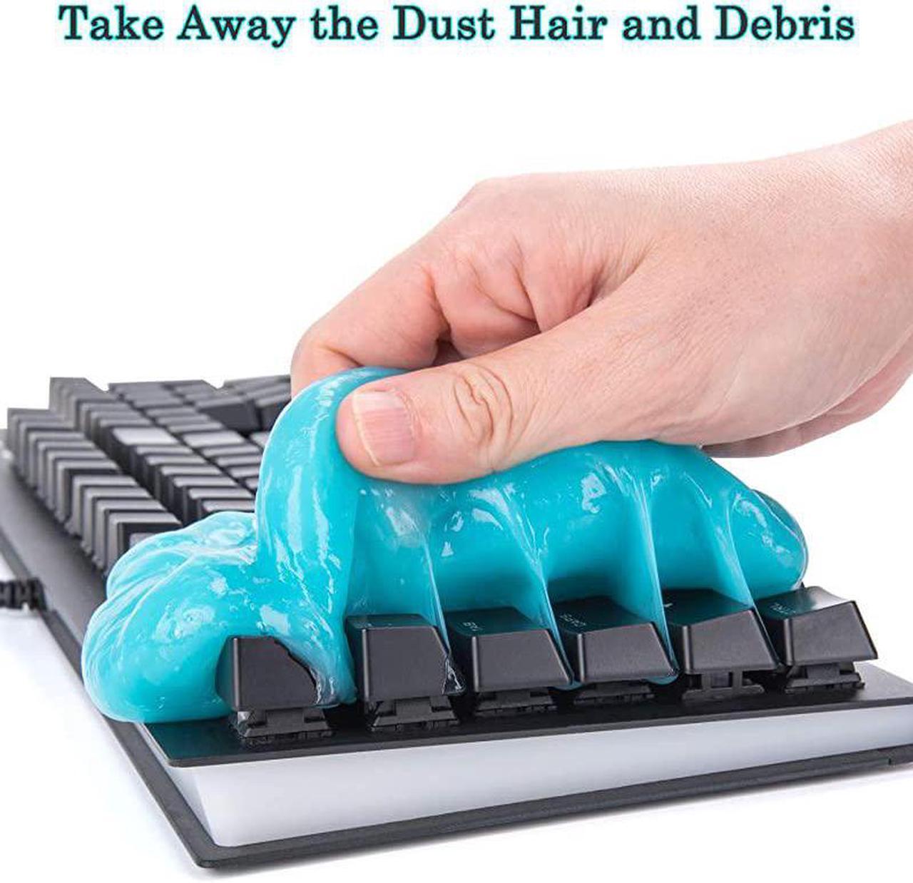 Alt view image 6 of 7 - Cleaning Gel Universal Gel Cleaner for Car Vent Keyboard Auto Cleaning Putty Dashboard Dust Remover Putty Auto Duster Cleaning Kit 160G