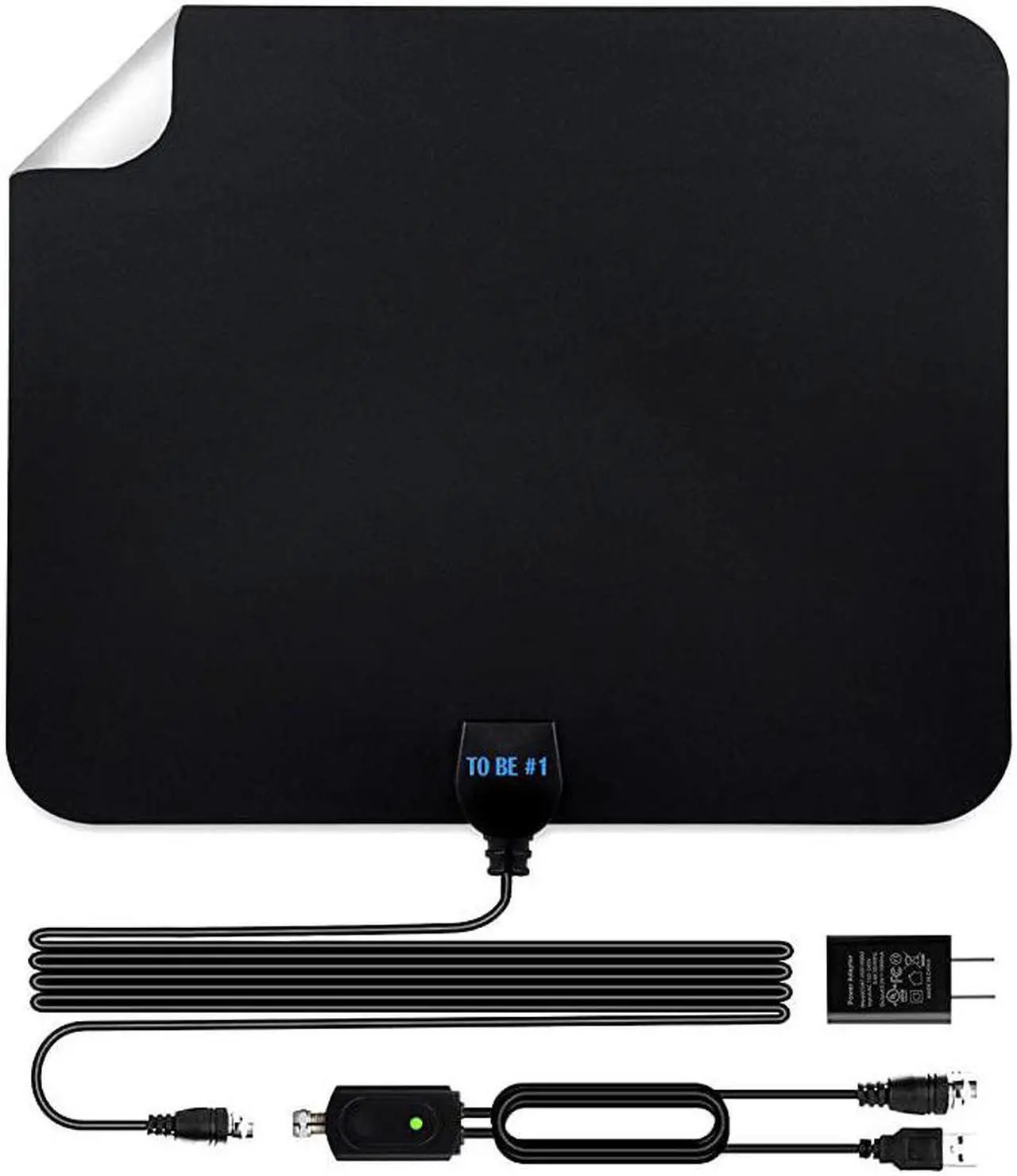 Main image of 2020 Amplified HD Digital TV Antenna Long 200 Miles Range Powerful HDTV Amplifier Signal Booster165ft Coax Cable AC Adapter