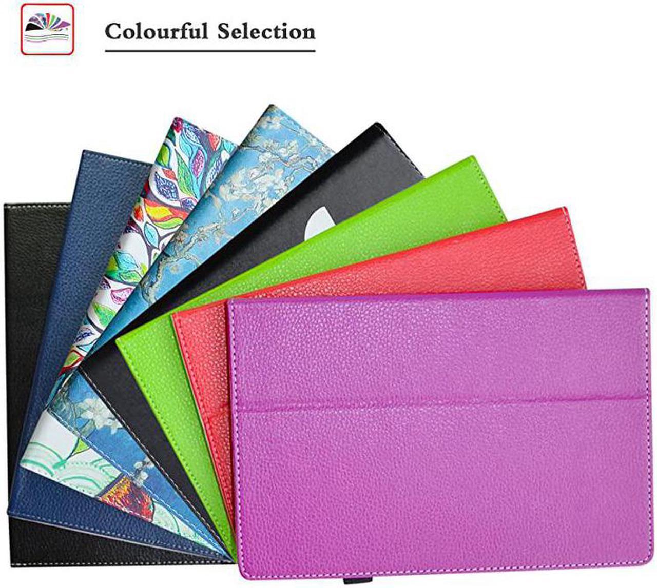 Alt view image 7 of 7 - Case for Alcatel Joy Tab Case,Alcatel 3T 8 Tablet Case,PU Leather Folio 2-Folding Stand Cover for T-Mobile Alcatel Joy Tab 8-inch Tablet/Alcatel 3T 8-inch Tablet,Purple