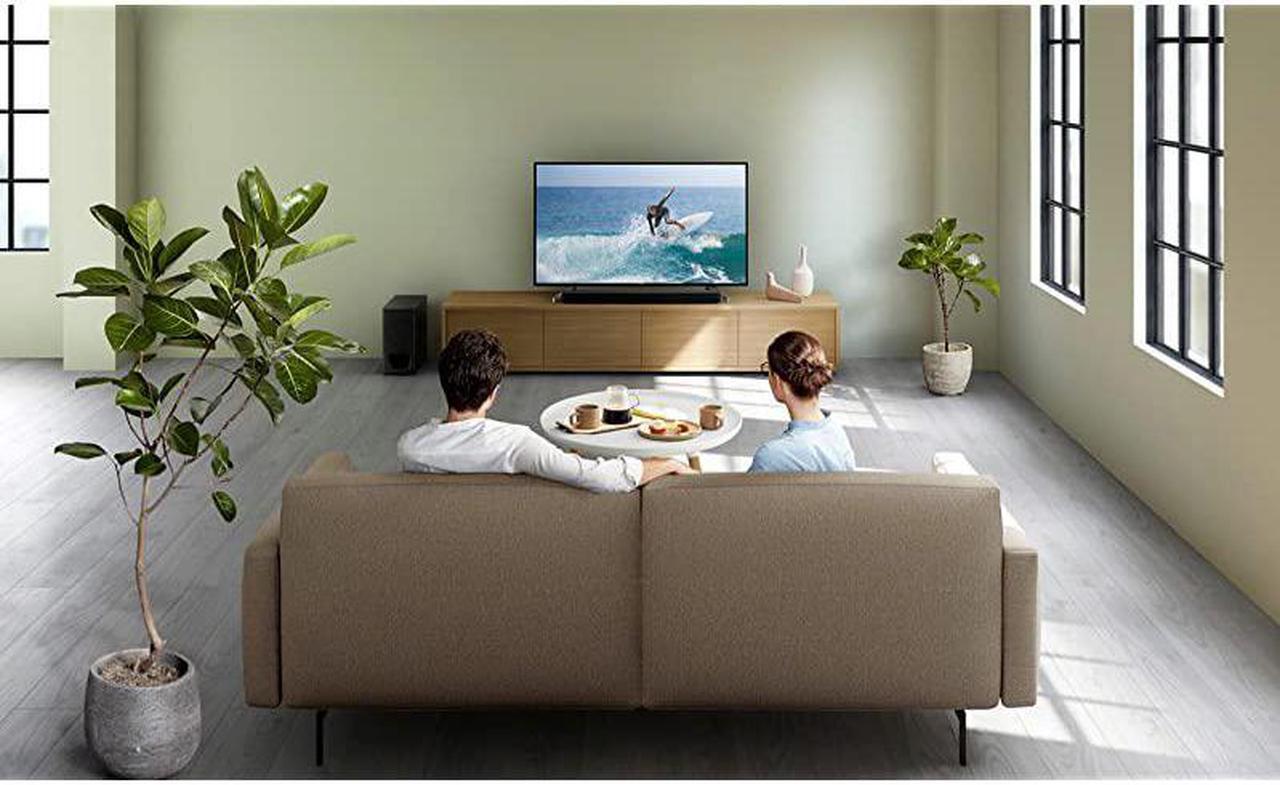 Alt view image 2 of 7 - HT-S350 Soundbar with Wireless Subwoofer: S350 2.1ch Sound Bar and Powerful Subwoofer - Home Theater Surround Sound Speaker System for TV - Blutooth and HDMI Arc Compatible Bar Black