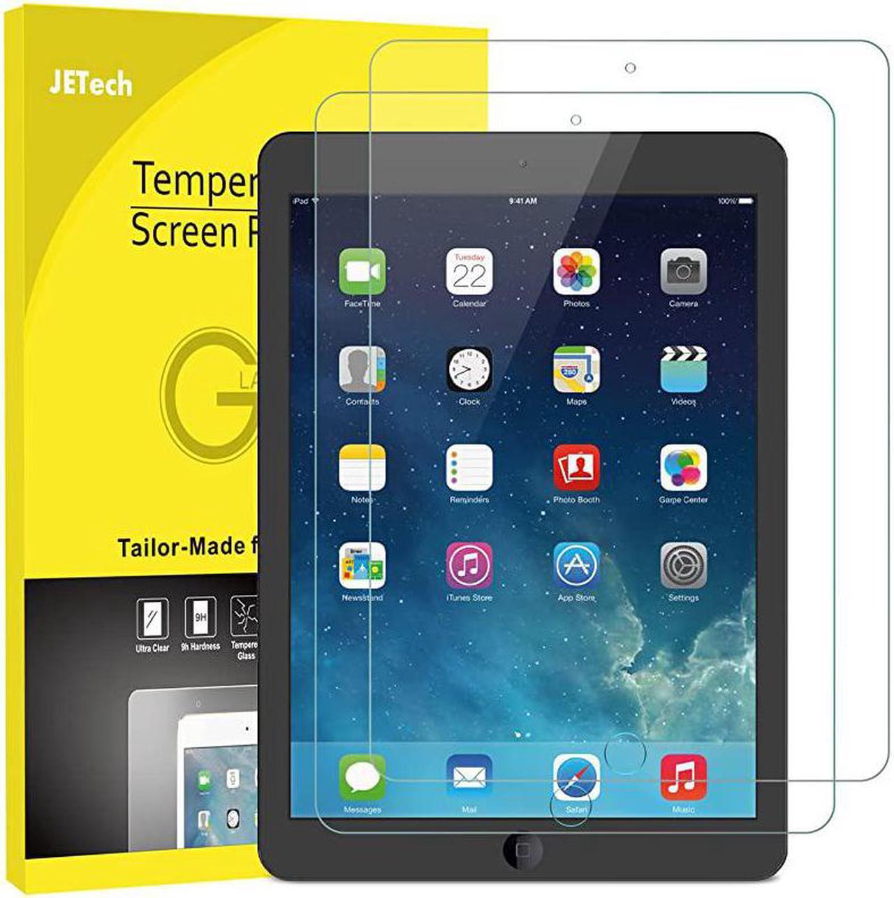 Main image of Screen Protector for iPad 97Inch 20182017 Model 6th5th Generation iPad Air 1 iPad Air 2 iPad Pro 97Inch Tempered Glass Film 2Pack