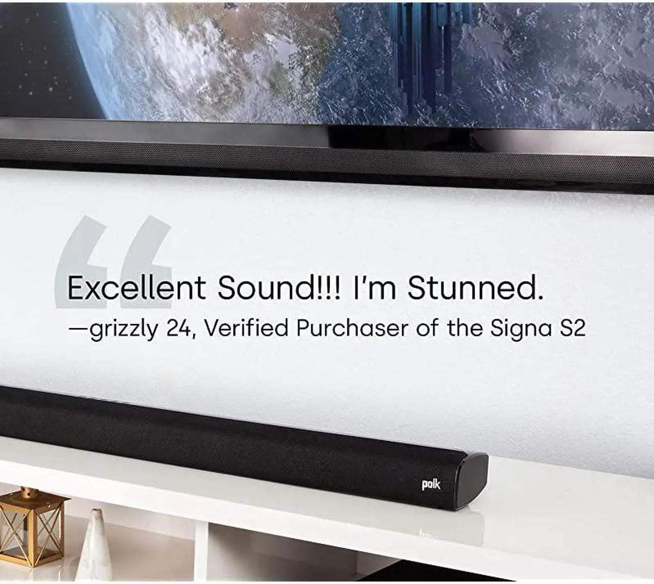 Alt view image 3 of 7 - Signa S2 UltraSlim TV Sound Bar | Works with 4K HD TVs | Wireless Subwoofer | Includes HDMI Optical Cables | Bluetooth Enabled Black