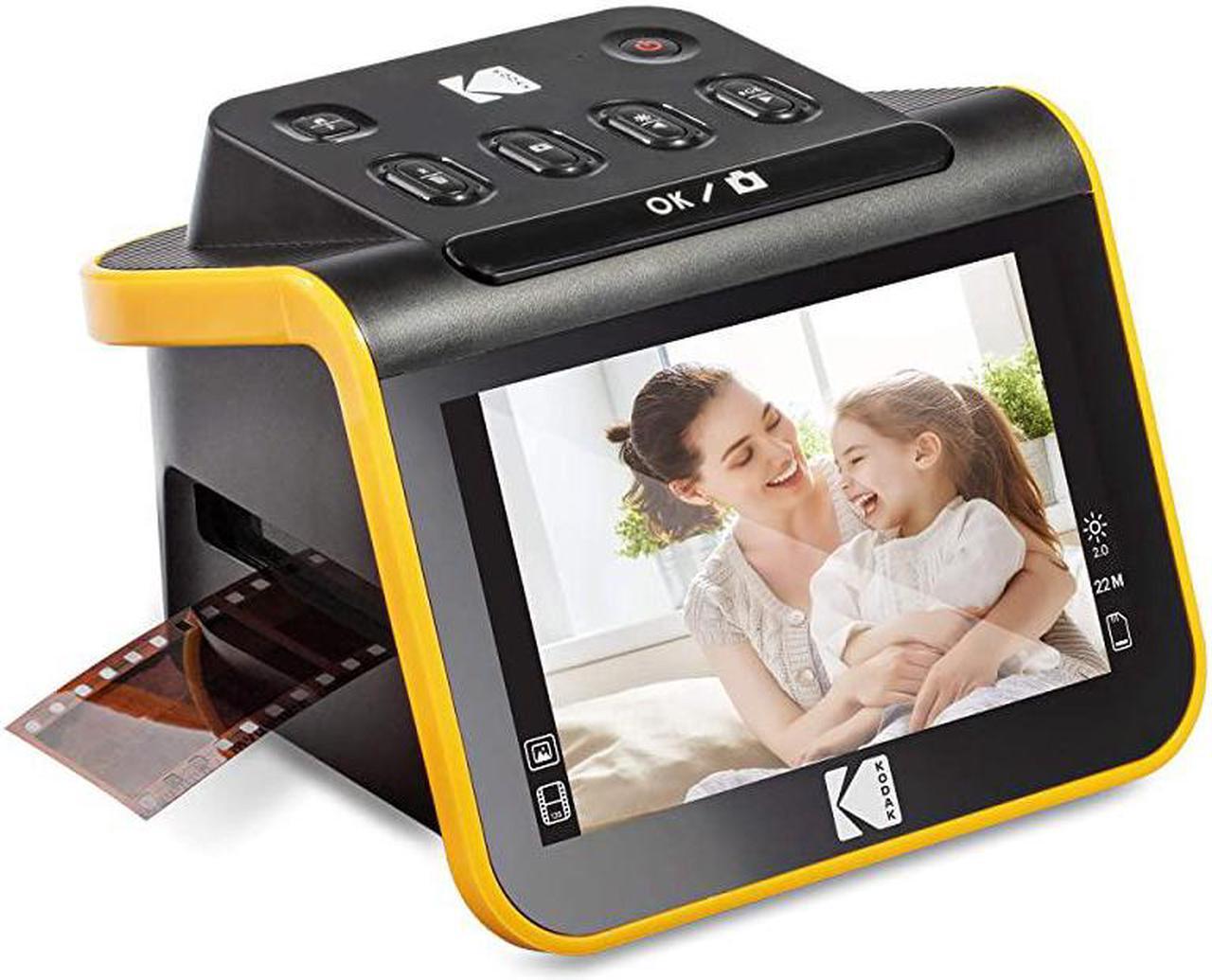 Main image of Slide N SCAN Film and Slide Scanner with Large 5 LCD Screen Convert Color BW Negatives Slides 35mm 126 110 Film Negatives Slides to High Resolution 22MP JPEG Digital Photos