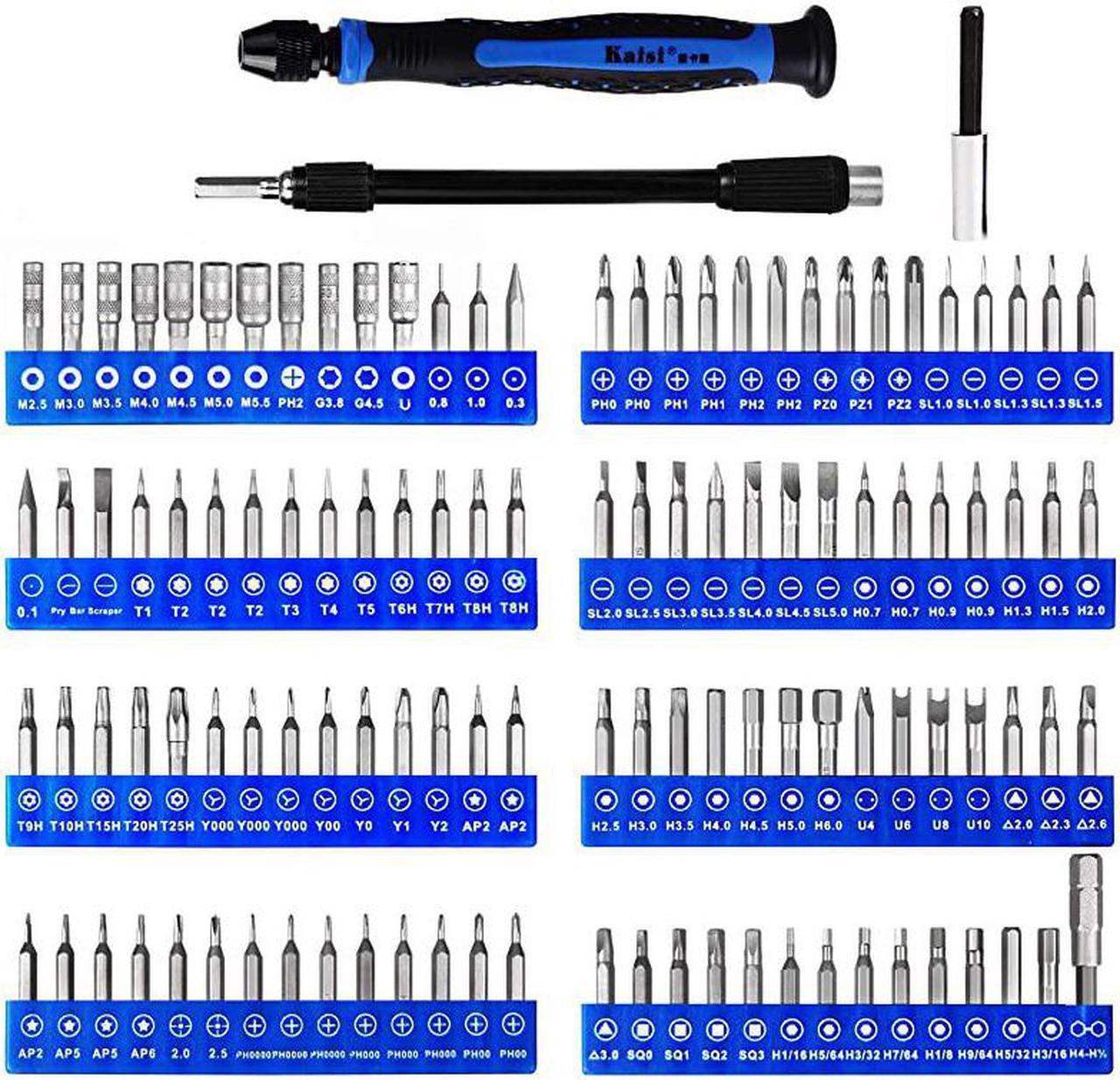 Alt view image 2 of 7 - 136 in 1 Electronics Repair Tool Kit Professional Precision Screwdriver Set Magnetic Drive Kit with Portable Bag