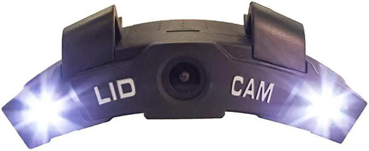 Alt view image 4 of 7 - Plus LCWFBZ Hands Free Hat Mounted Digital Action Camera 1080P HD WiFi with Full Audio and 1X to 4X Zoom Black