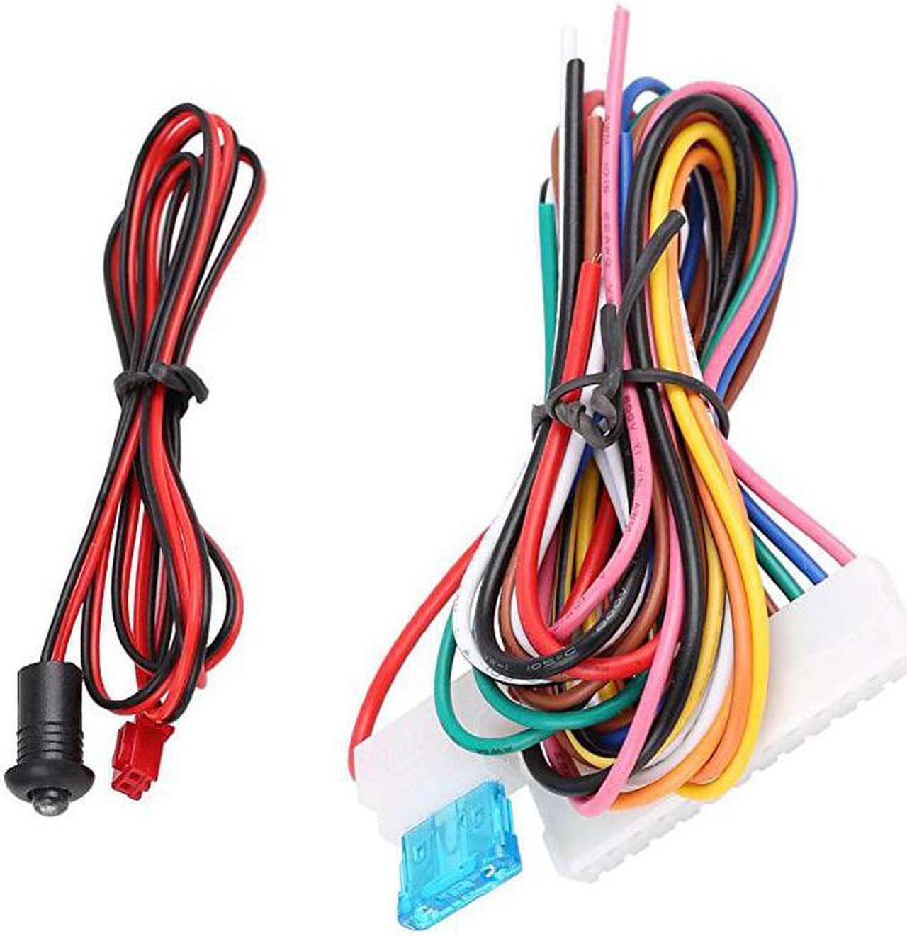 Alt view image 4 of 5 - Universal Car Keyless Entry System Door Lock Locking Remote Central Kit DC 12V LB405