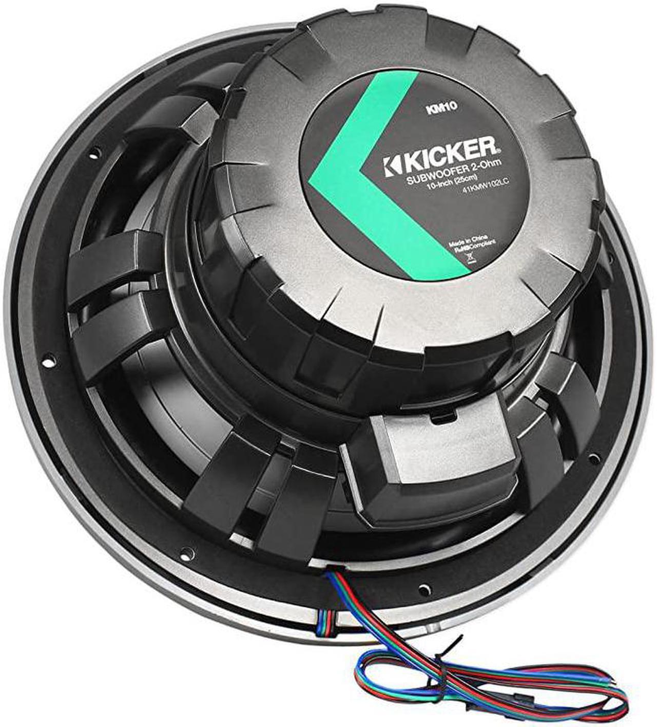 Alt view image 3 of 5 - Km 10 Marine Subwoofer 2 Ohm