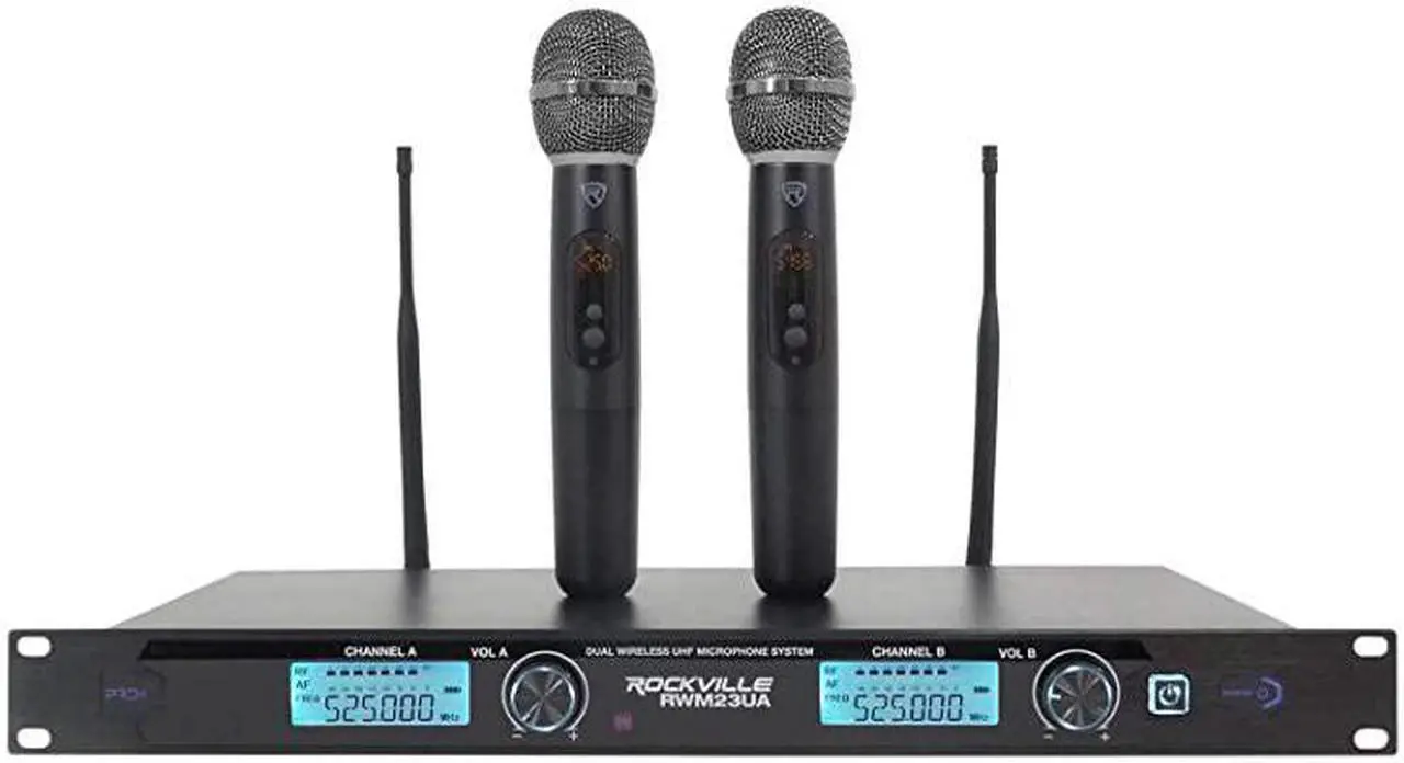 Main image of RWM23UA UHF Wireless Pro Rack Mount Dual Microphone System20 Channel 1