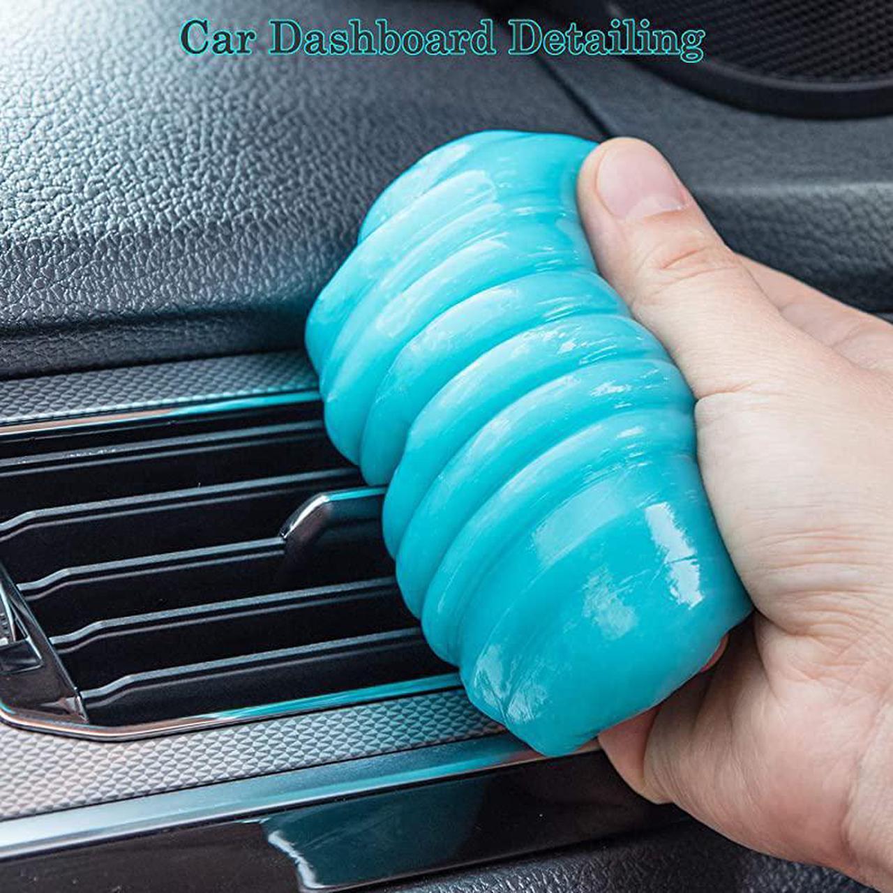 Alt view image 3 of 7 - Cleaning Gel Universal Gel Cleaner for Car Vent Keyboard Auto Cleaning Putty Dashboard Dust Remover Putty Auto Duster Cleaning Kit 160G