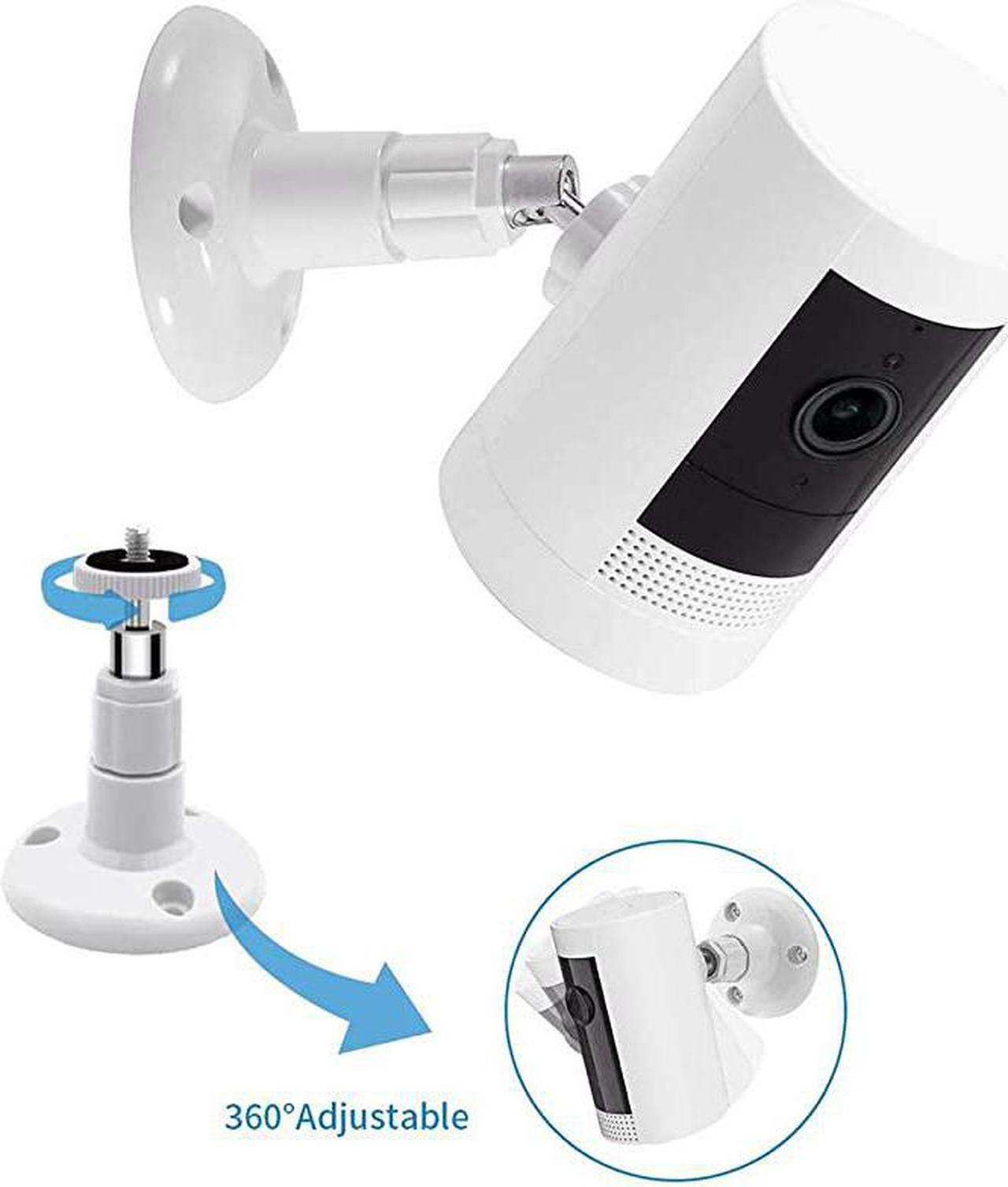 Alt view image 4 of 7 - Mount for Ring Indoor Cam and Ring Stick Up Cam, 360 Degree Adjustable Mount Bracket for Ring Camera Outdoor Indoor Security Camera System(2 Pack)