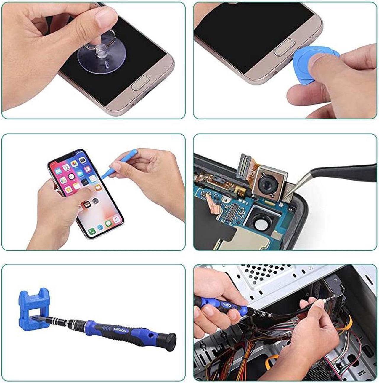 Alt view image 6 of 7 - Precision Screwdriver Set 120 in 1 Screwdriver Kit with 101 Bits Mini Magnetic Screwdriver Set Computer Repair Tool Kit for iPhone PC Toys Computer