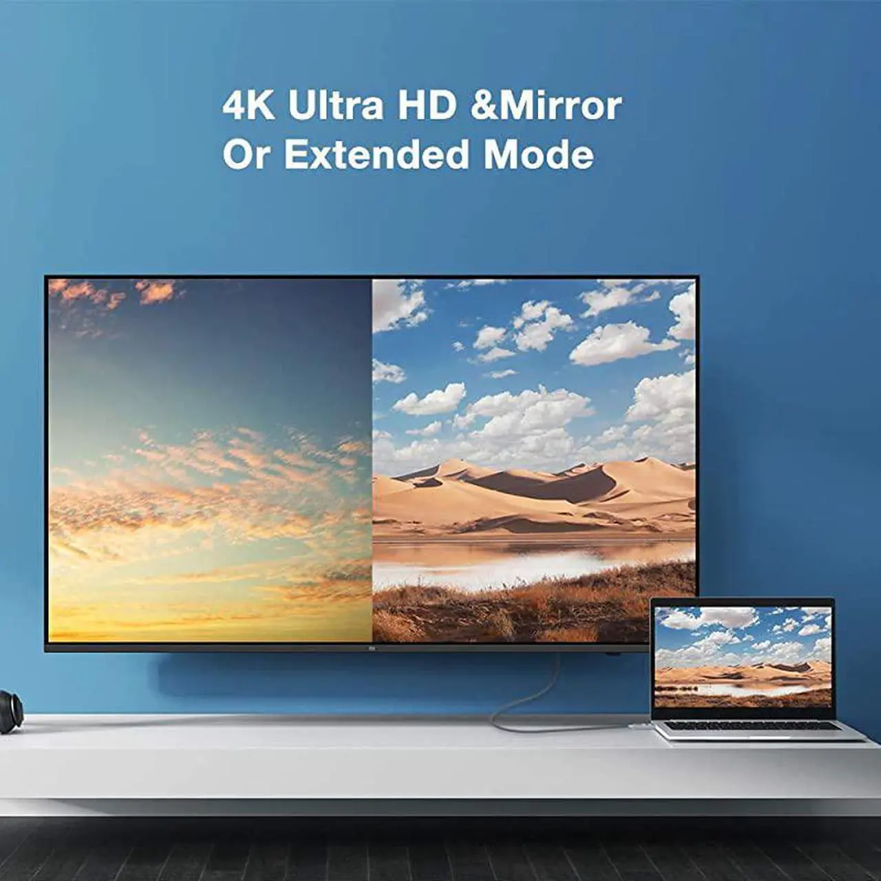 Alt view image 3 of 7 - 4K HDMI Cable  HDMI Cord 35 feet HDMI to HDMI Top Series Supports 4K60HZ 1080p FullHD UHD Ultra HD 3D High Speed HDMI to HDMI Compatible UHD TV Bluray PS43 Monitor