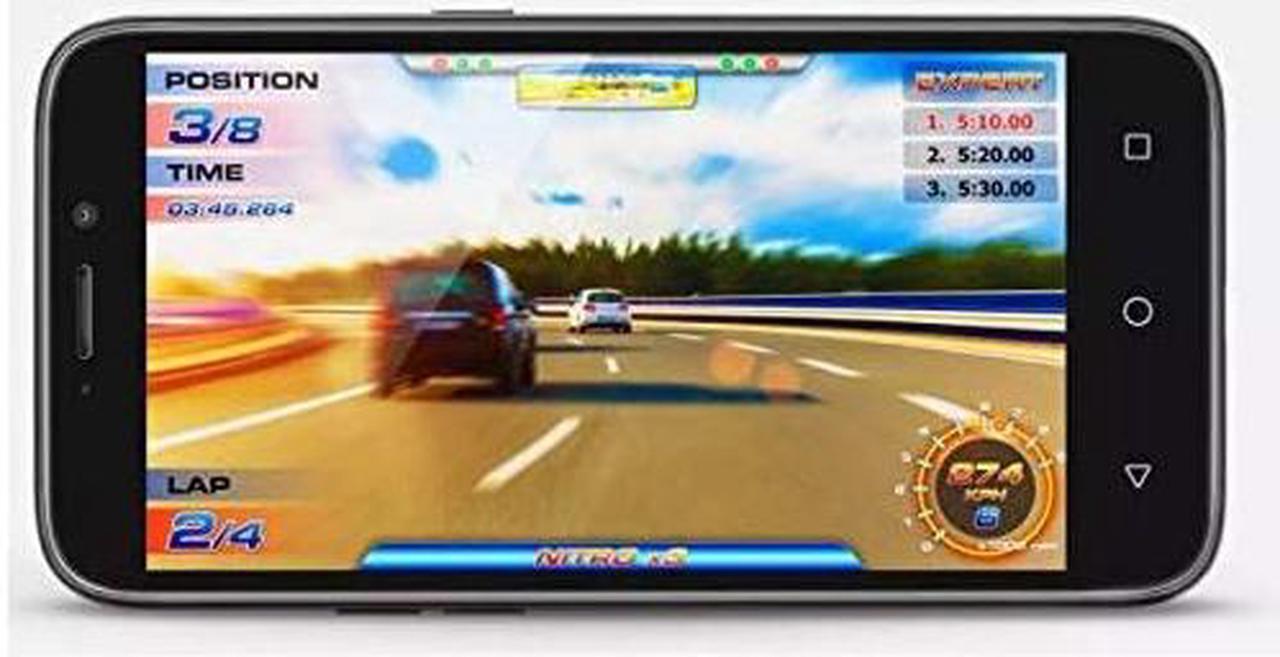 Alt view image 4 of 4 - Maven 3 Z835 | 8GB 1GB RAM | 50quot Full HD Display | 5MP Rear Camera | 2070 mAh Battery | 4G LTE | GSM Unlocked | Android 71 Nougat Smartphone Black