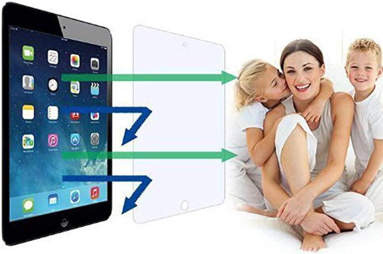 Alt view image 3 of 7 - 2Pcs iPad 97 Tempered Glass Screen Protector iPad Air iPad Air 2 iPad Pro 97 Screen Protector Blue Light FilterAnti Blue Lights Screen Protecter BubbleFree Installation Blocks Excessive