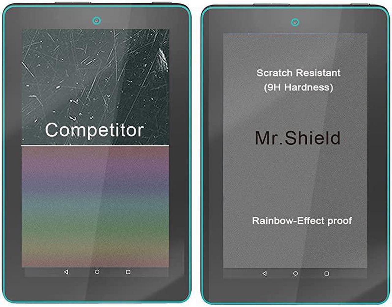 Alt view image 5 of 6 - 2-PACK]- Designed For Fire Tablet with Alexa 7" Inch (Previous Generation - 5th) [Tempered Glass] Screen Protector with Lifetime Replacement