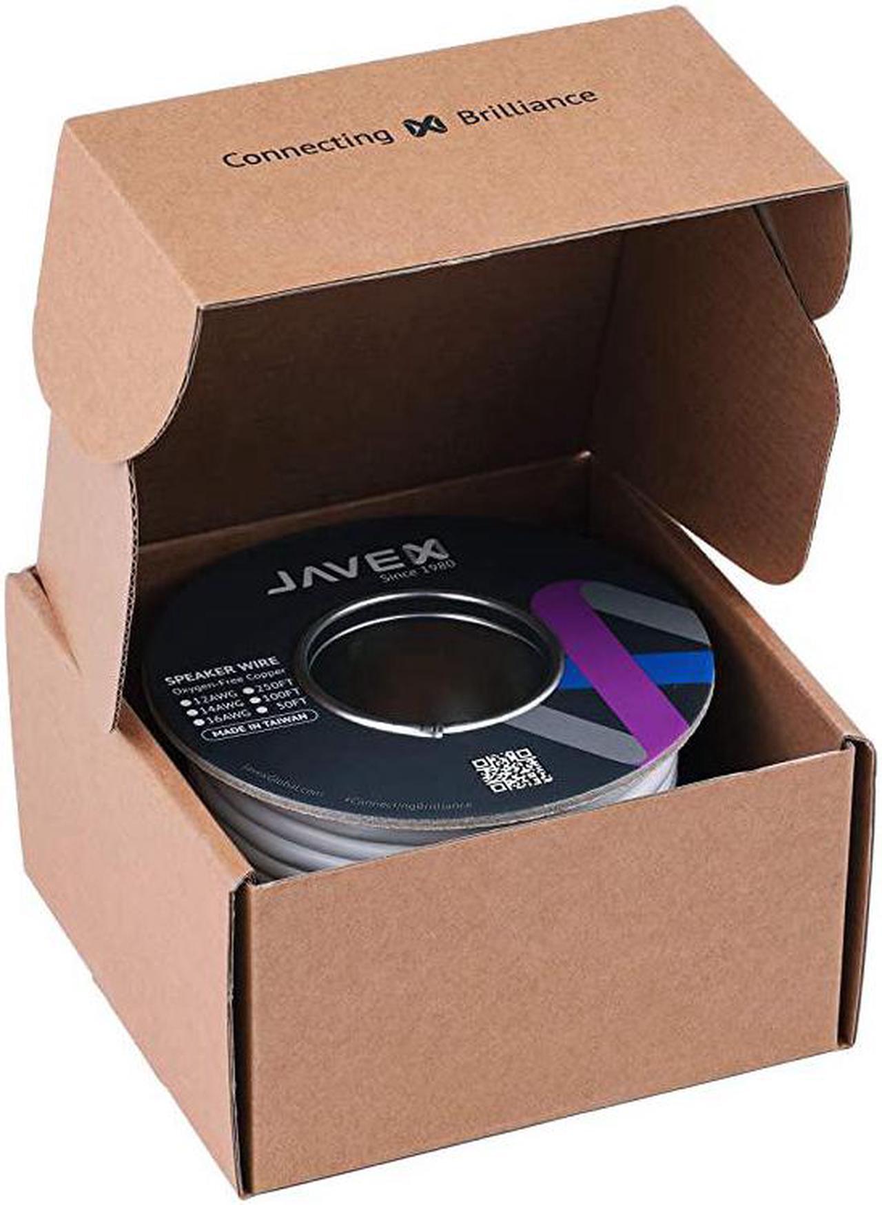 Alt view image 4 of 5 - 16Gauge AWG  Speaker Wire OFC OxygenFree Copper 999 Cable CL3CL2 Rated inWall for HiFi Systems Mixer Amplifiers AV receivers Home Theater Car Audio System 100 FT White