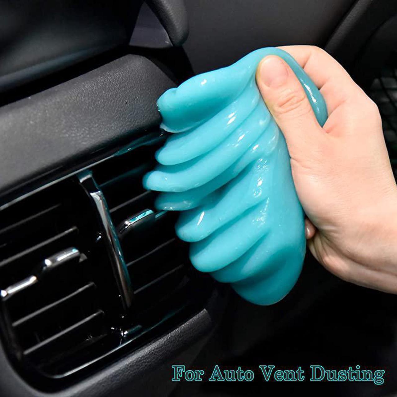 Alt view image 5 of 7 - Cleaning Gel Universal Gel Cleaner for Car Vent Keyboard Auto Cleaning Putty Dashboard Dust Remover Putty Auto Duster Cleaning Kit 160G