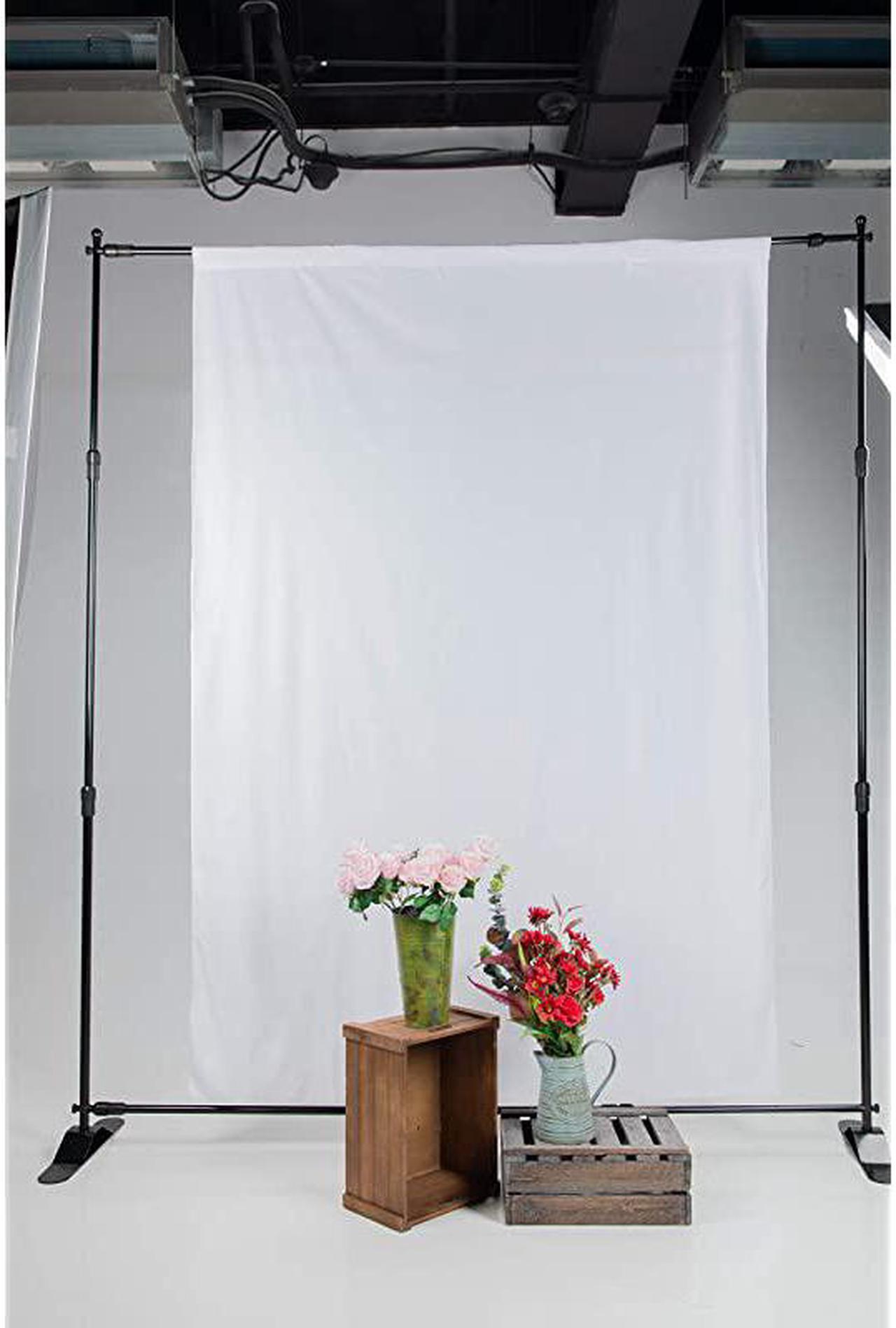 Alt view image 3 of 7 - 15×22m Solid White Backdrop Portrait Background for Photography Studio Children and Headshots