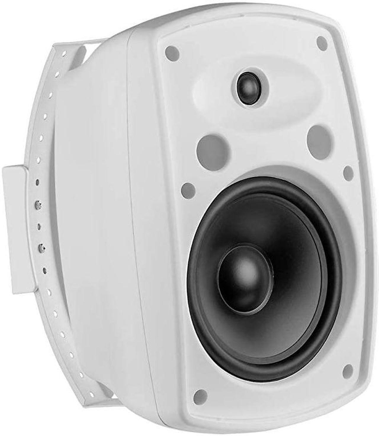Alt view image 2 of 7 - 8 Patio Speaker Pair IndoorOutdoor Stereo White AP850