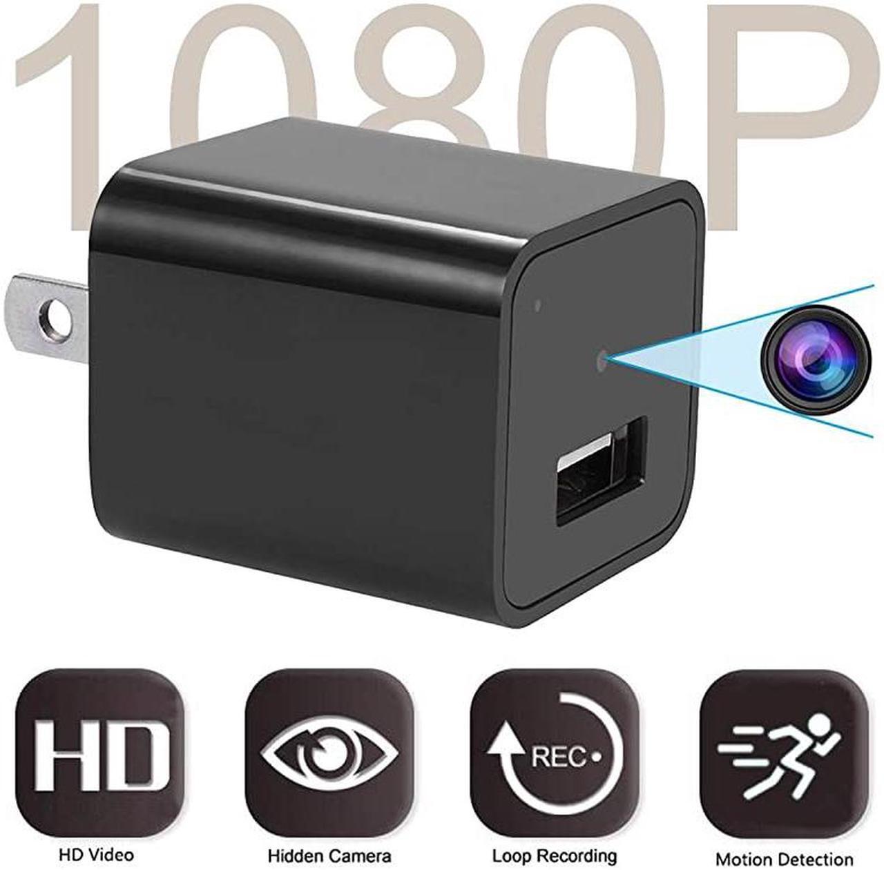 Main image of HD USB Hidden Camera Motion Detection Mini Charger Camera Surveillance Camera Mini Spy Camera Nanny Camera Spy Camera Charger Hidden Camera Charger No WiFi Needed Video Only